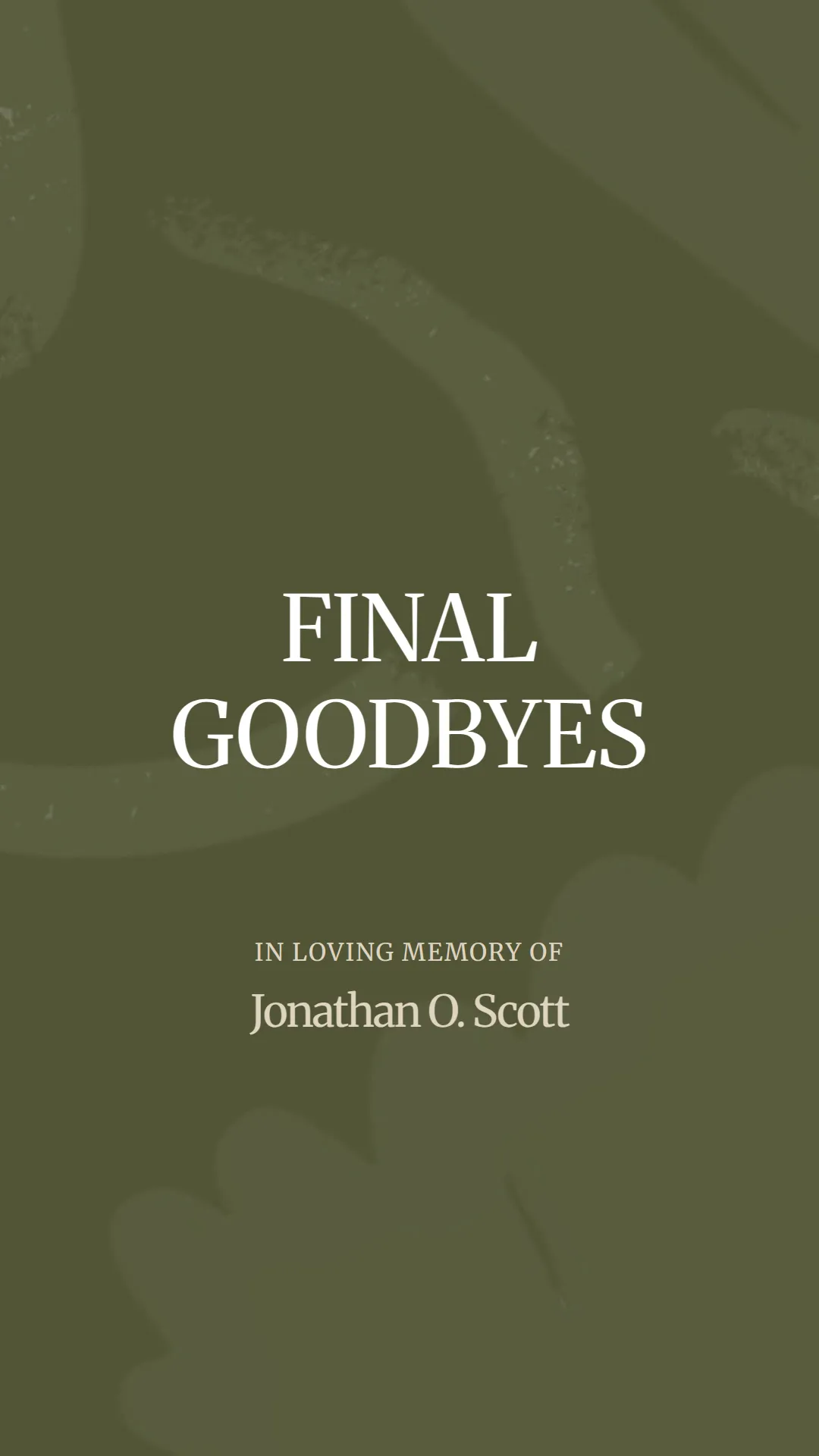 A Heartfelt Farewell to Jonathan O. Scott
