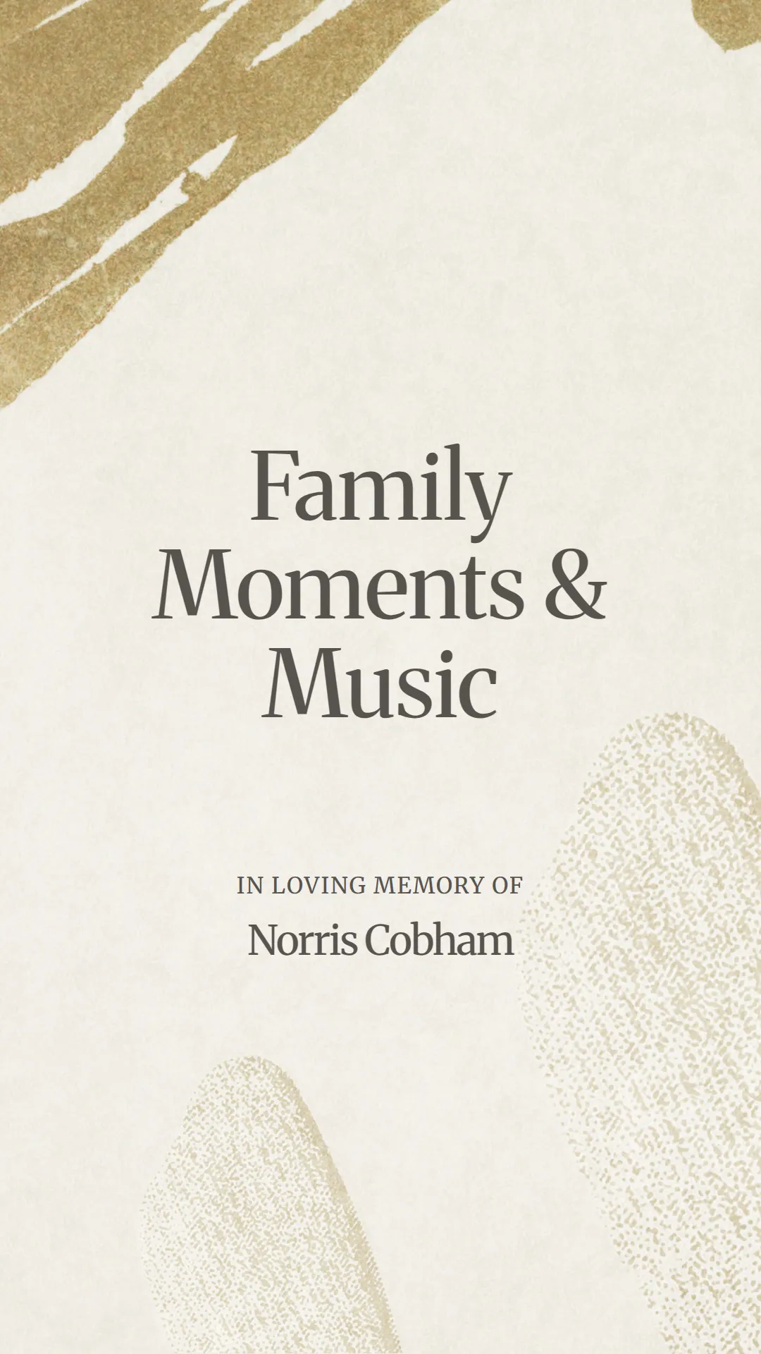 Family Moments and Music