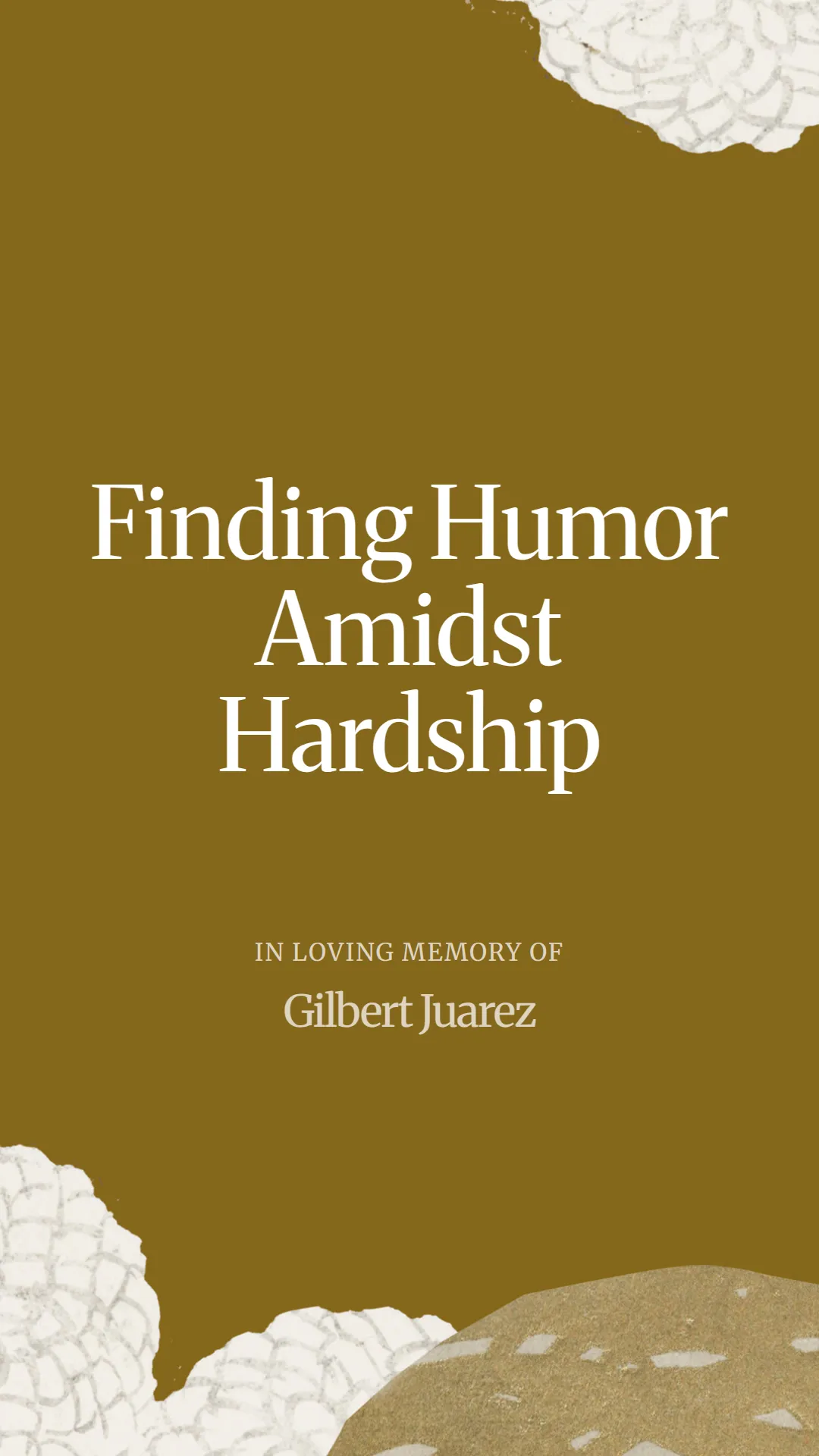 Finding Humor Amidst Hardship