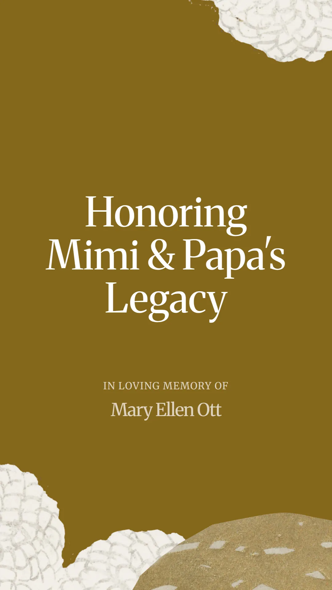 Honoring Mimi and Papa's Legacy