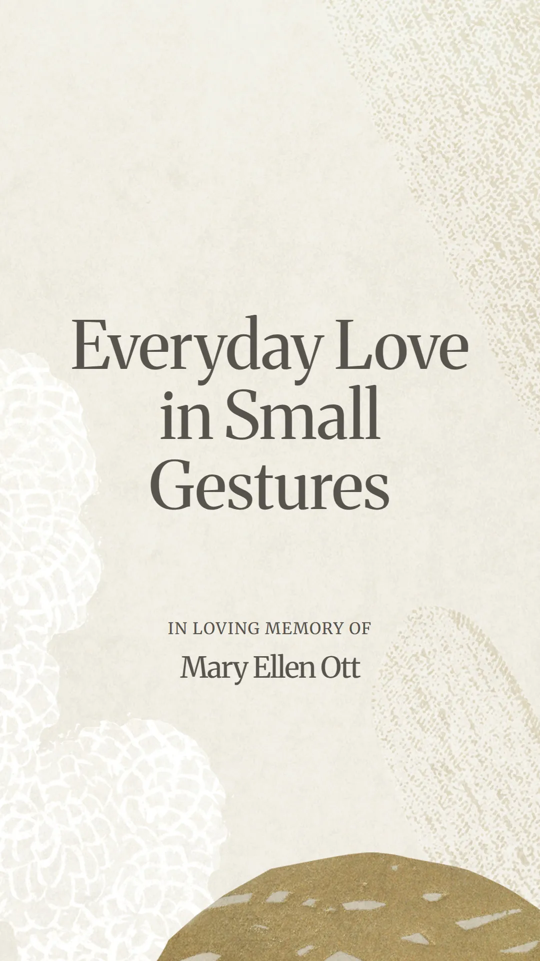 Everyday Love in Small Gestures