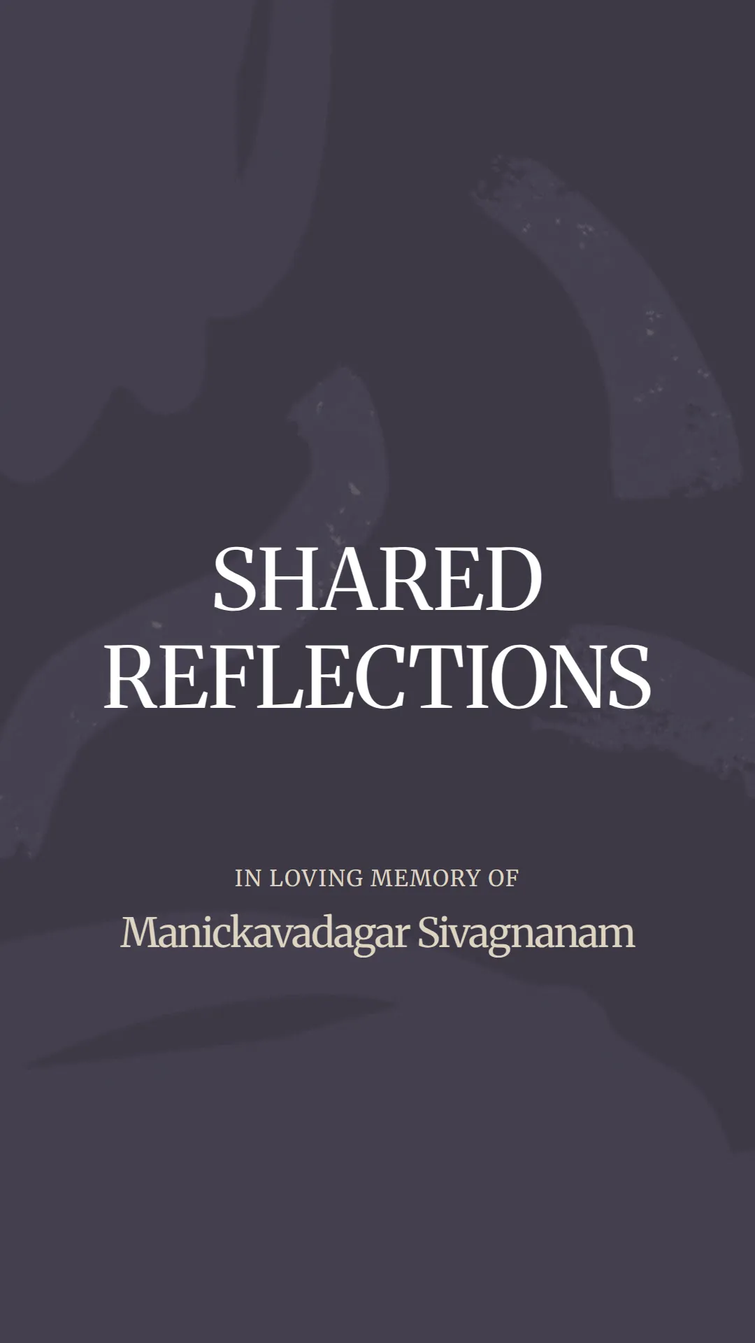 The Selfless Spirit of Manickavadagar Sivagnanam