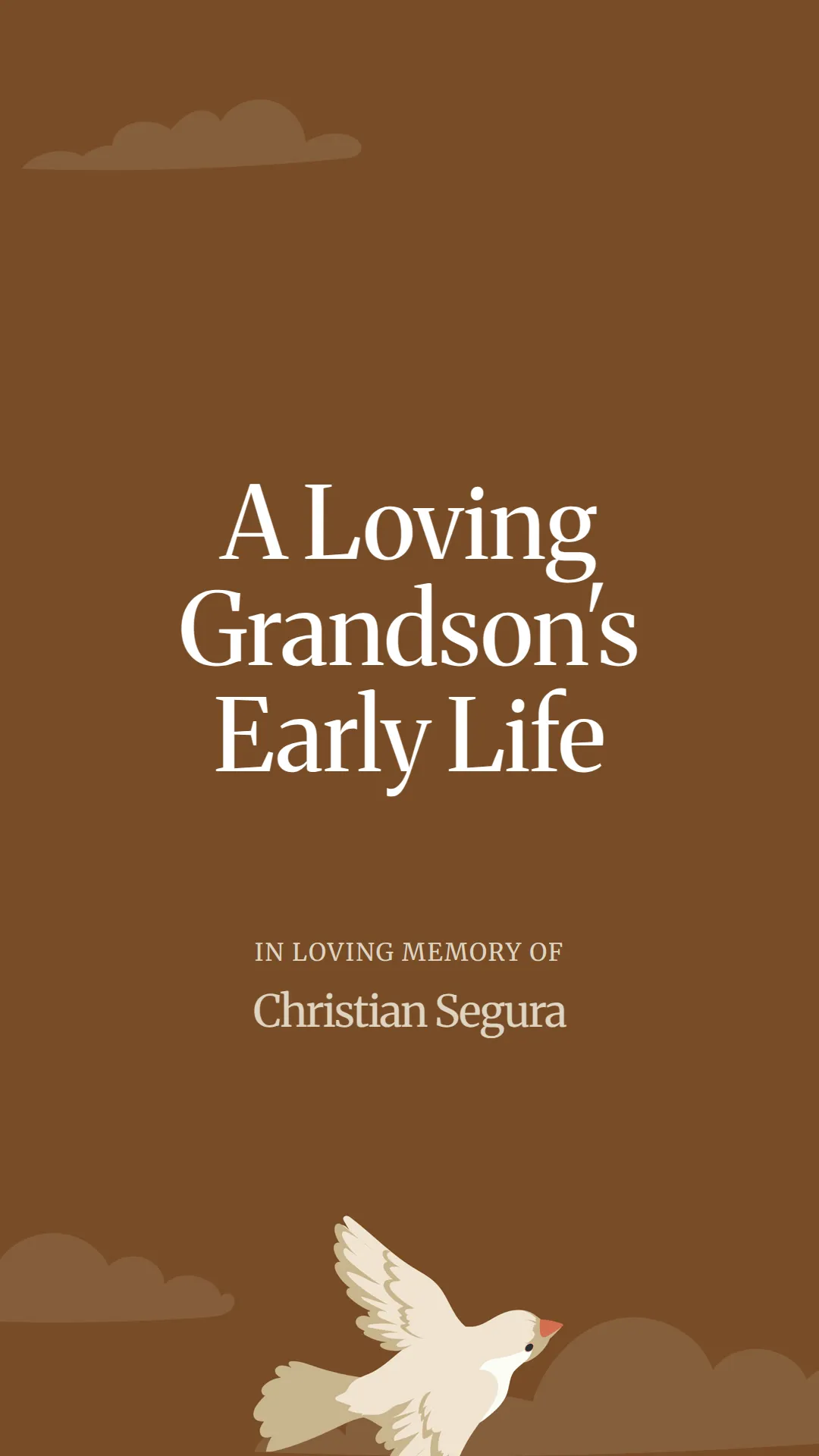 A Loving Grandson's Early Life