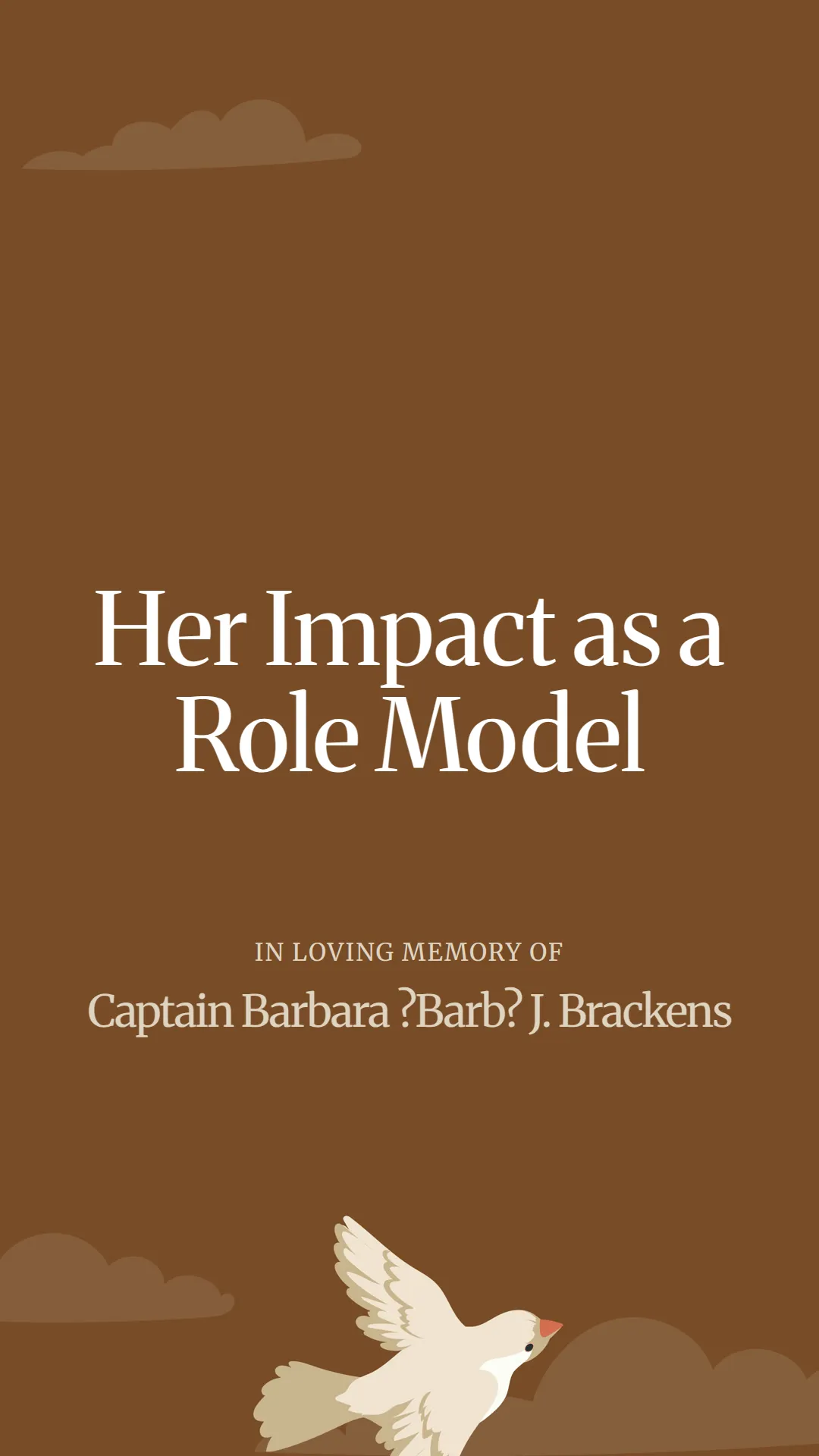 Her Impact as a Role Model