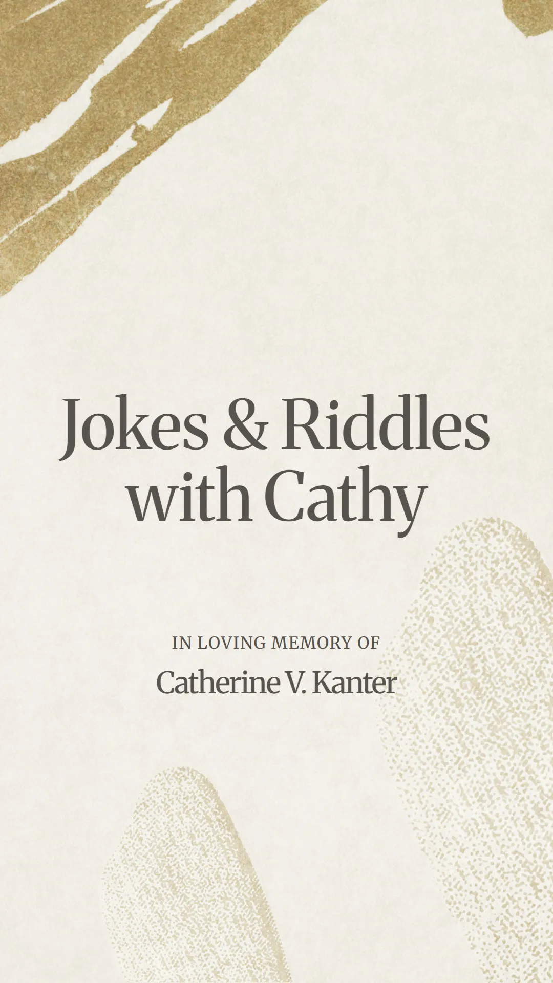 Jokes and Riddles with Kathy