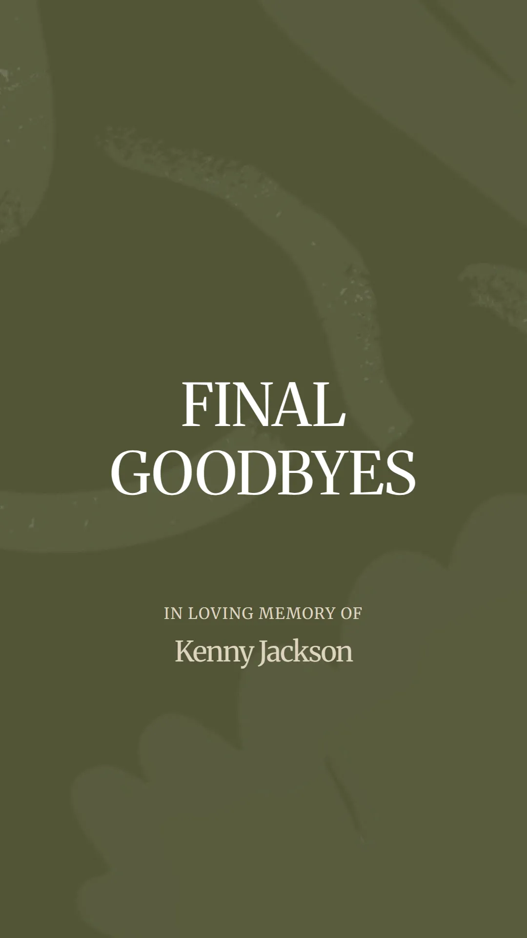 Celebrating the Life of Kenny Jackson