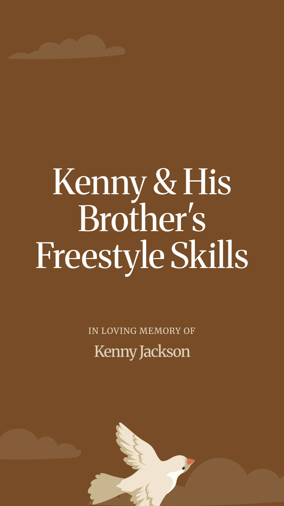 Kenny and His Brother's Freestyle Skills