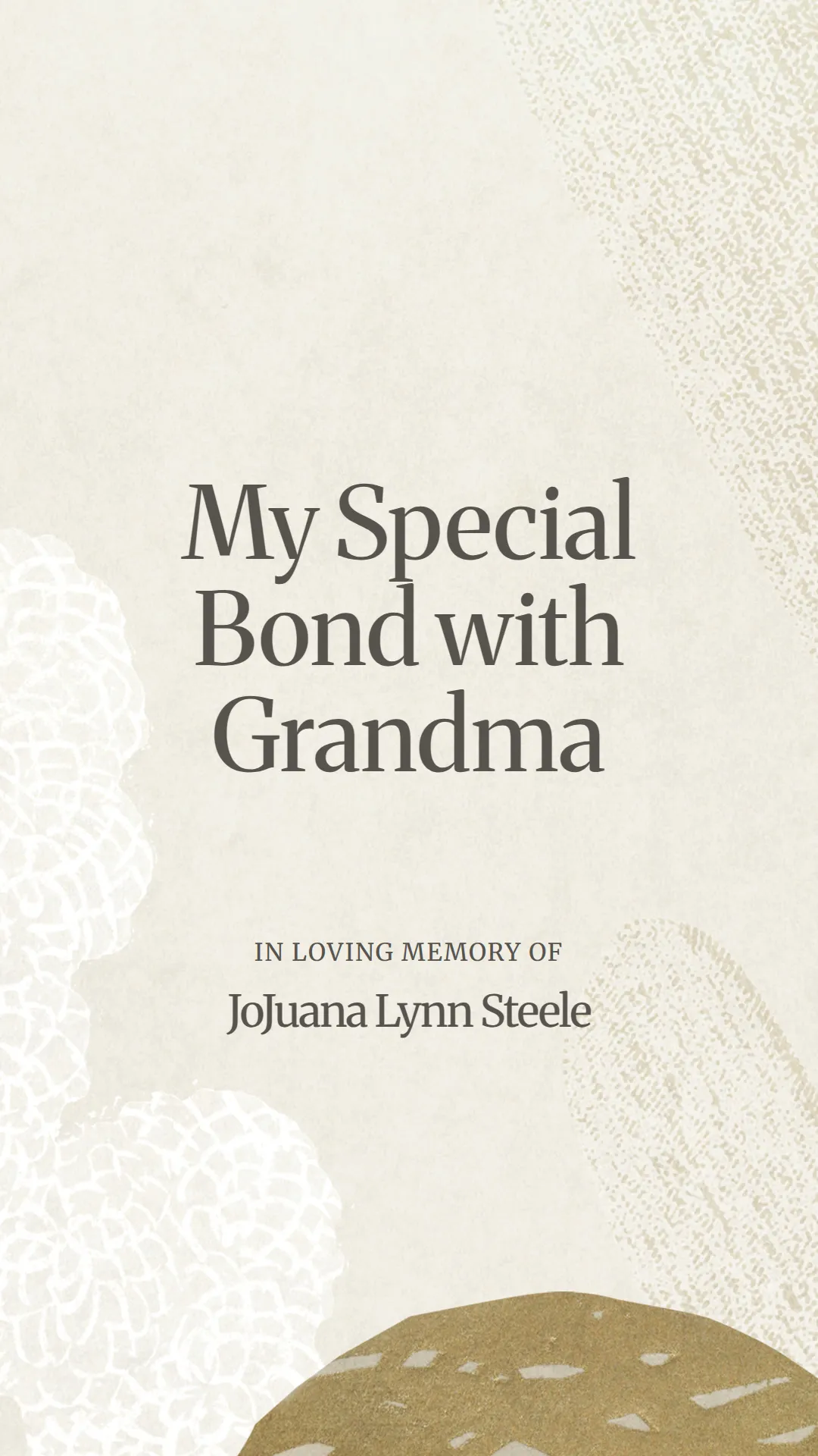 My Special Bond with Grandma