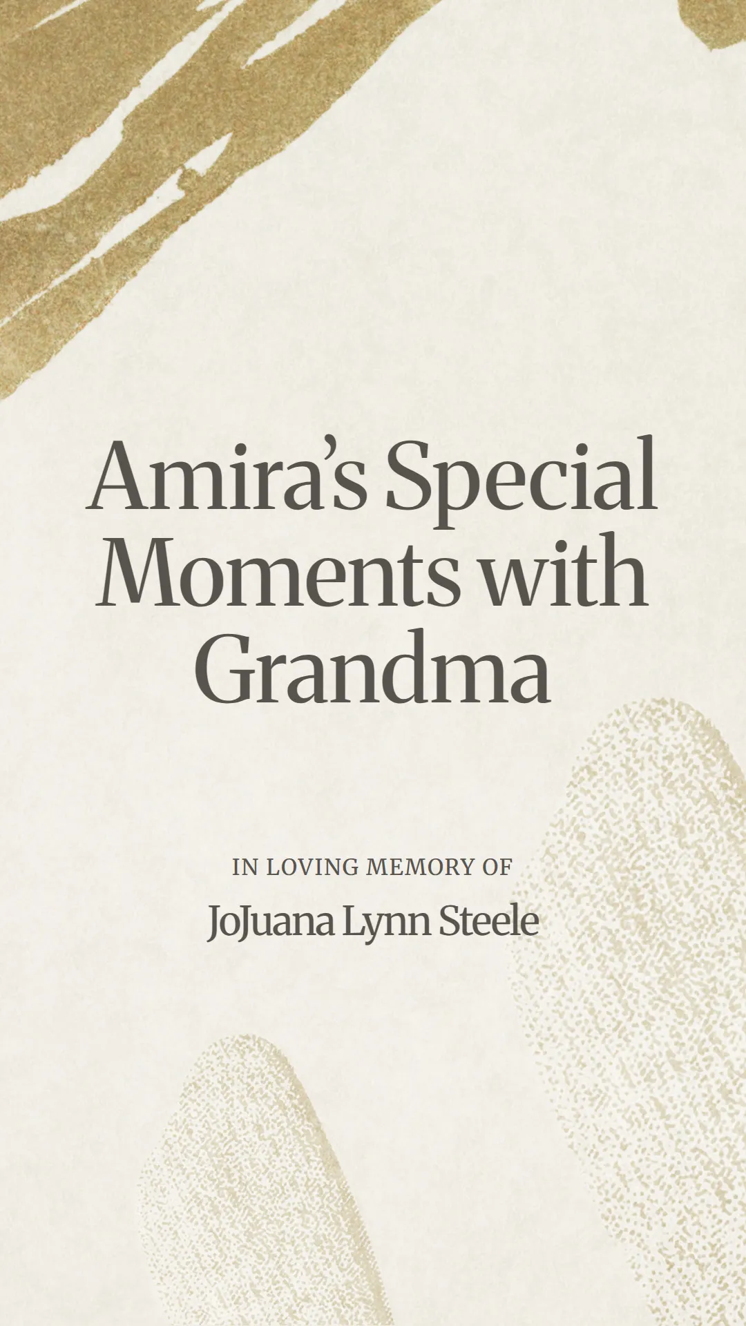 Amira’s Special Moments with Grandma