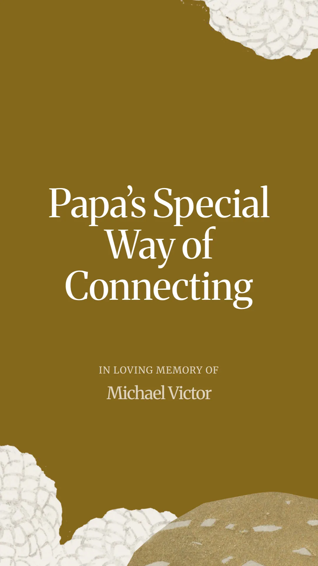 Papa’s Special Way of Connecting