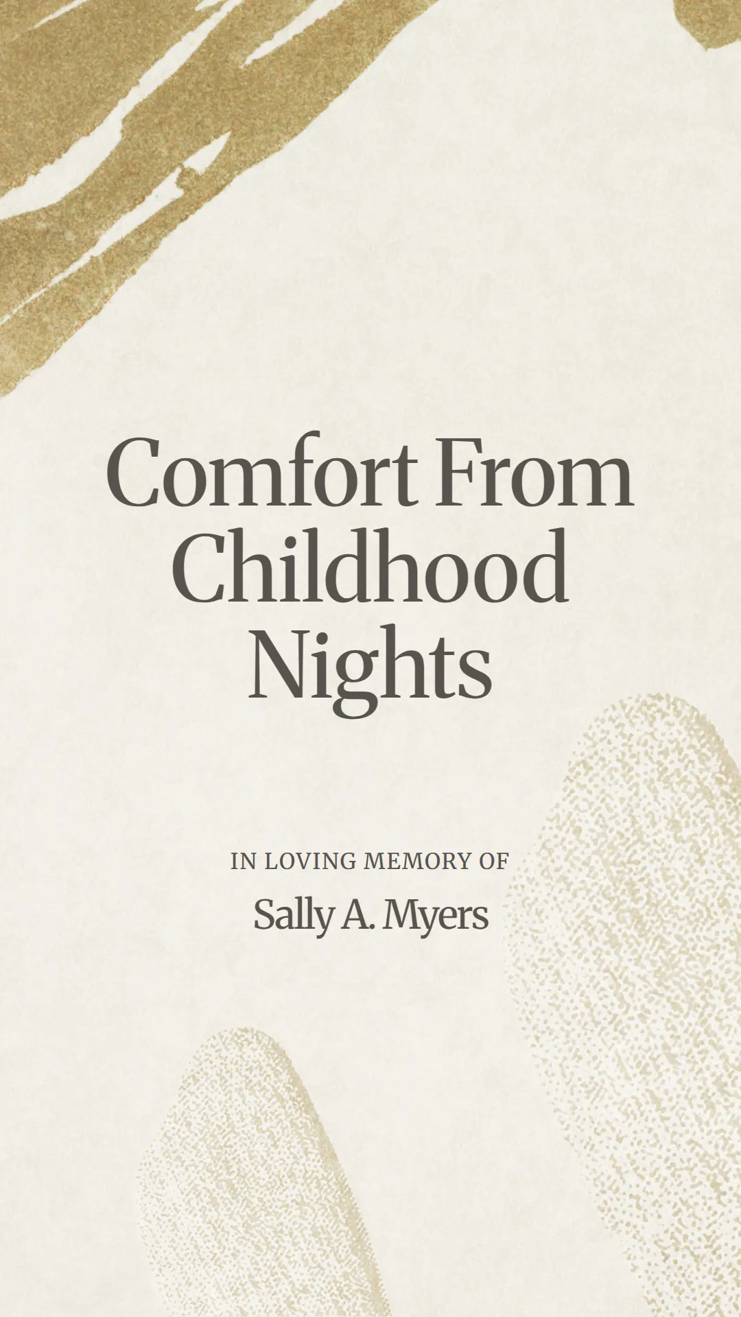 Comfort From Childhood Nights
