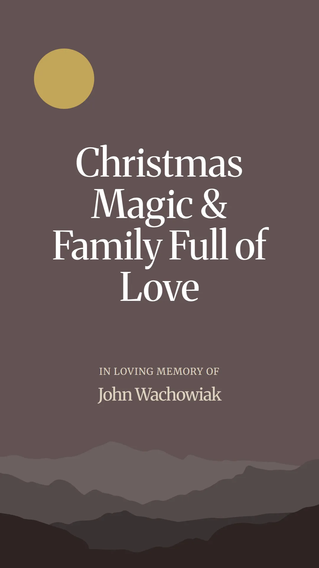 Christmas Magic and Family Full of Love