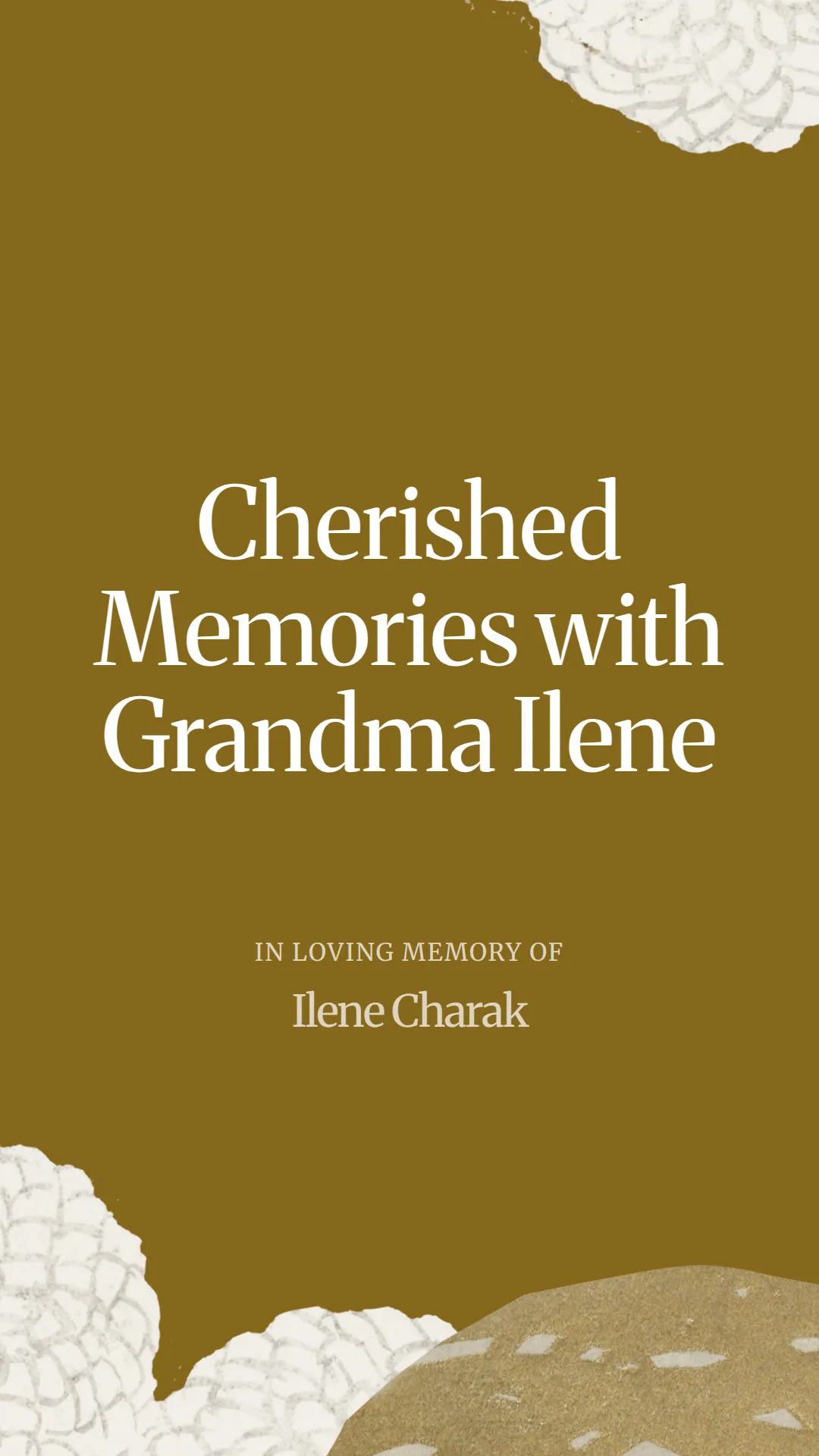 Cherished Memories with Grandma Ilene