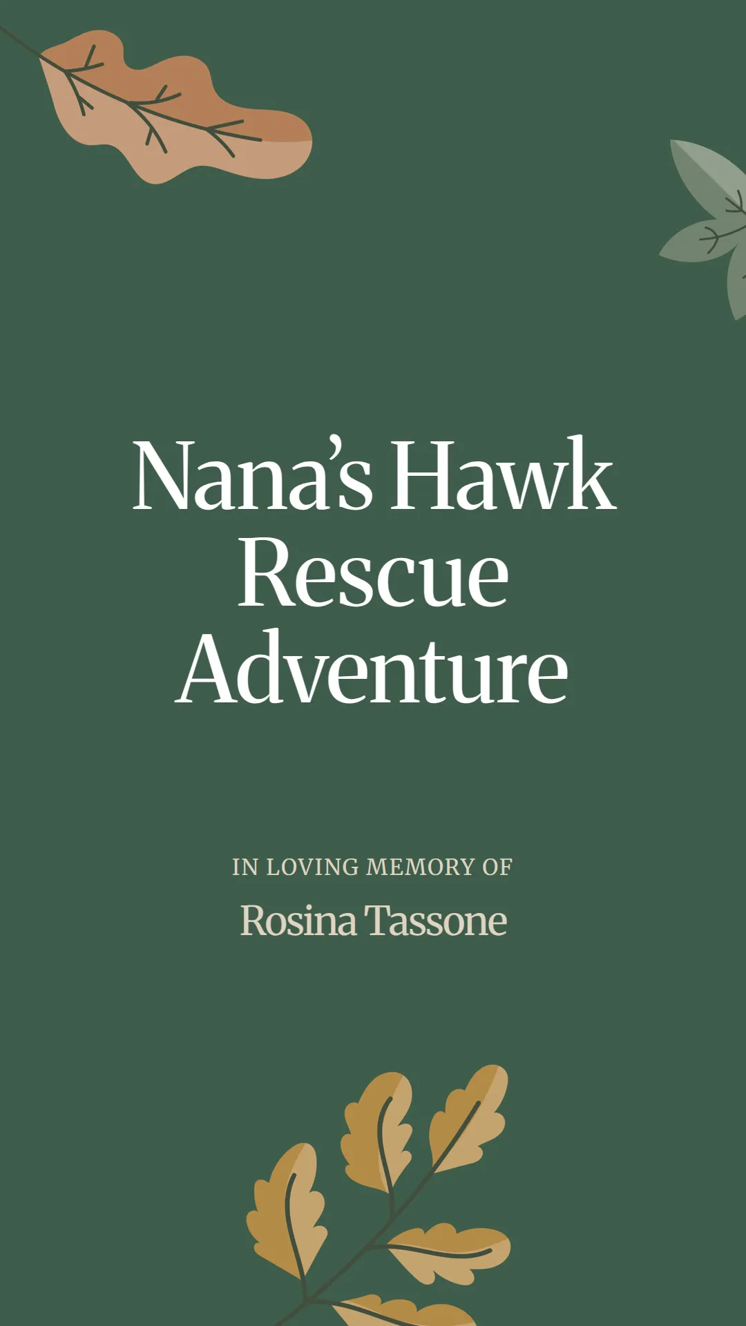 Nana’s Hawk Rescue Adventure