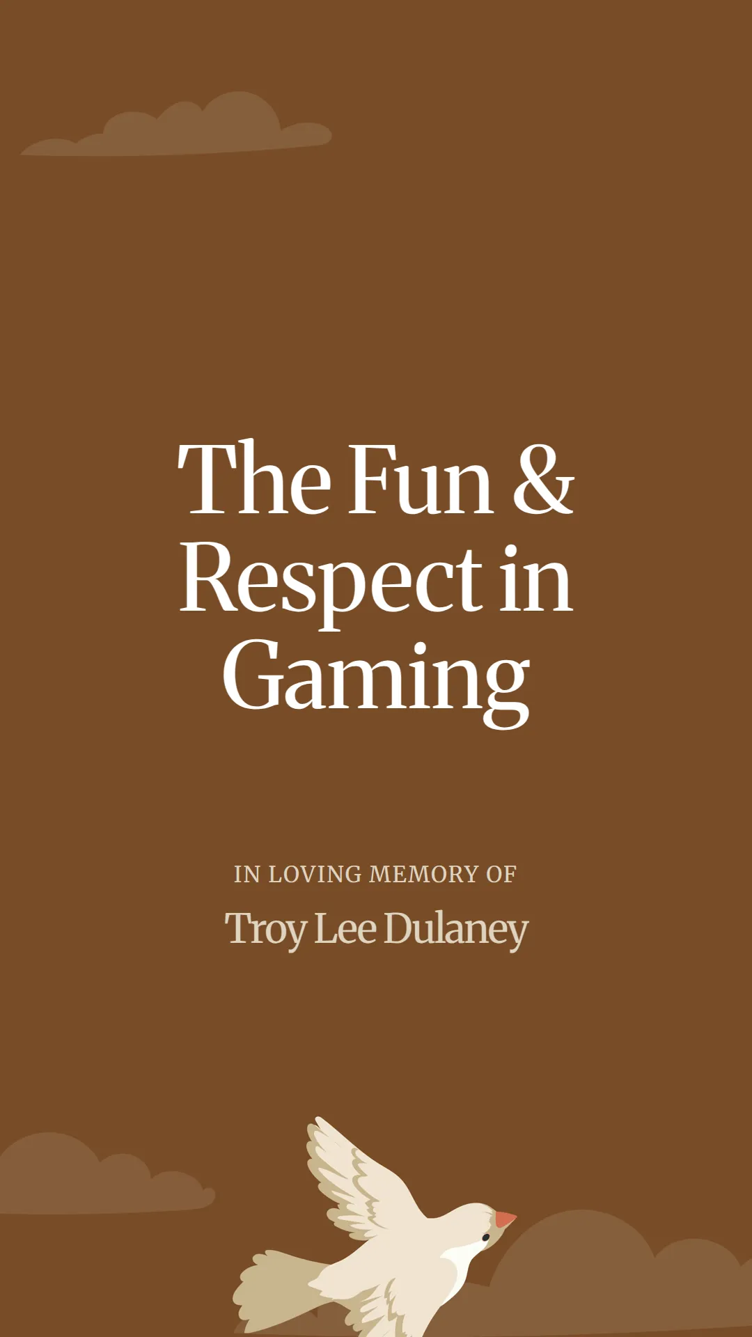 The Fun and Respect in Gaming