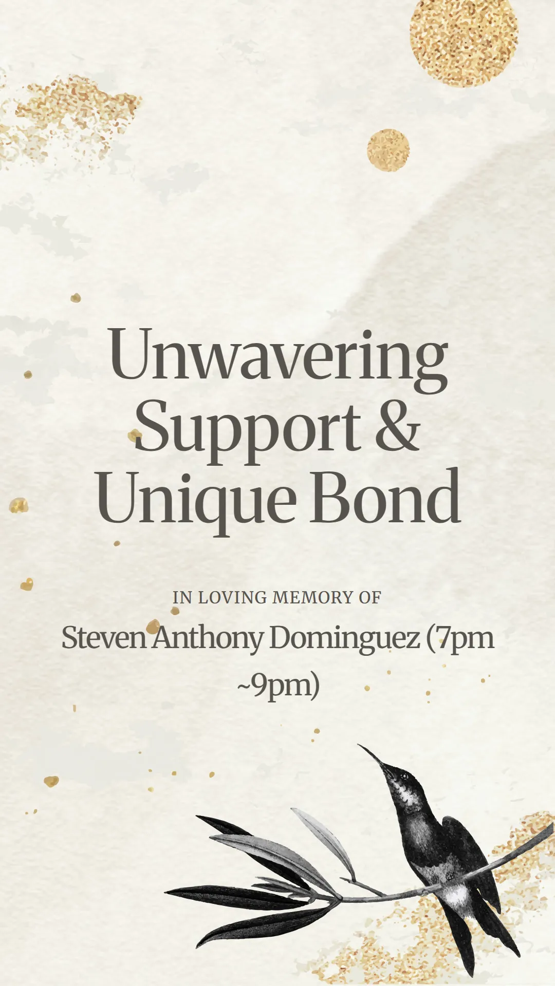 Unwavering Support and Unique Bond
