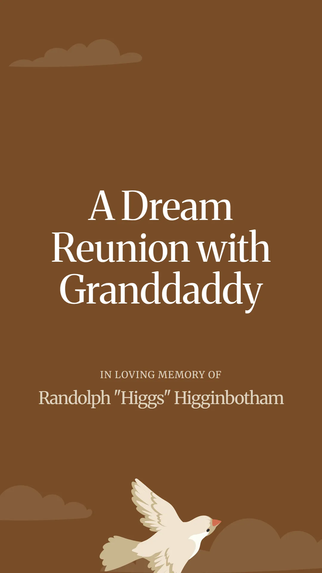 A Dream Reunion with Granddaddy