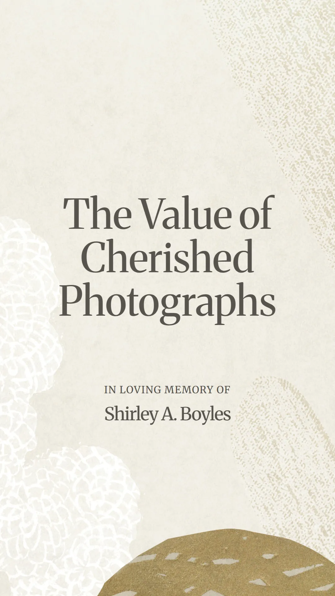 The Value of Cherished Photographs