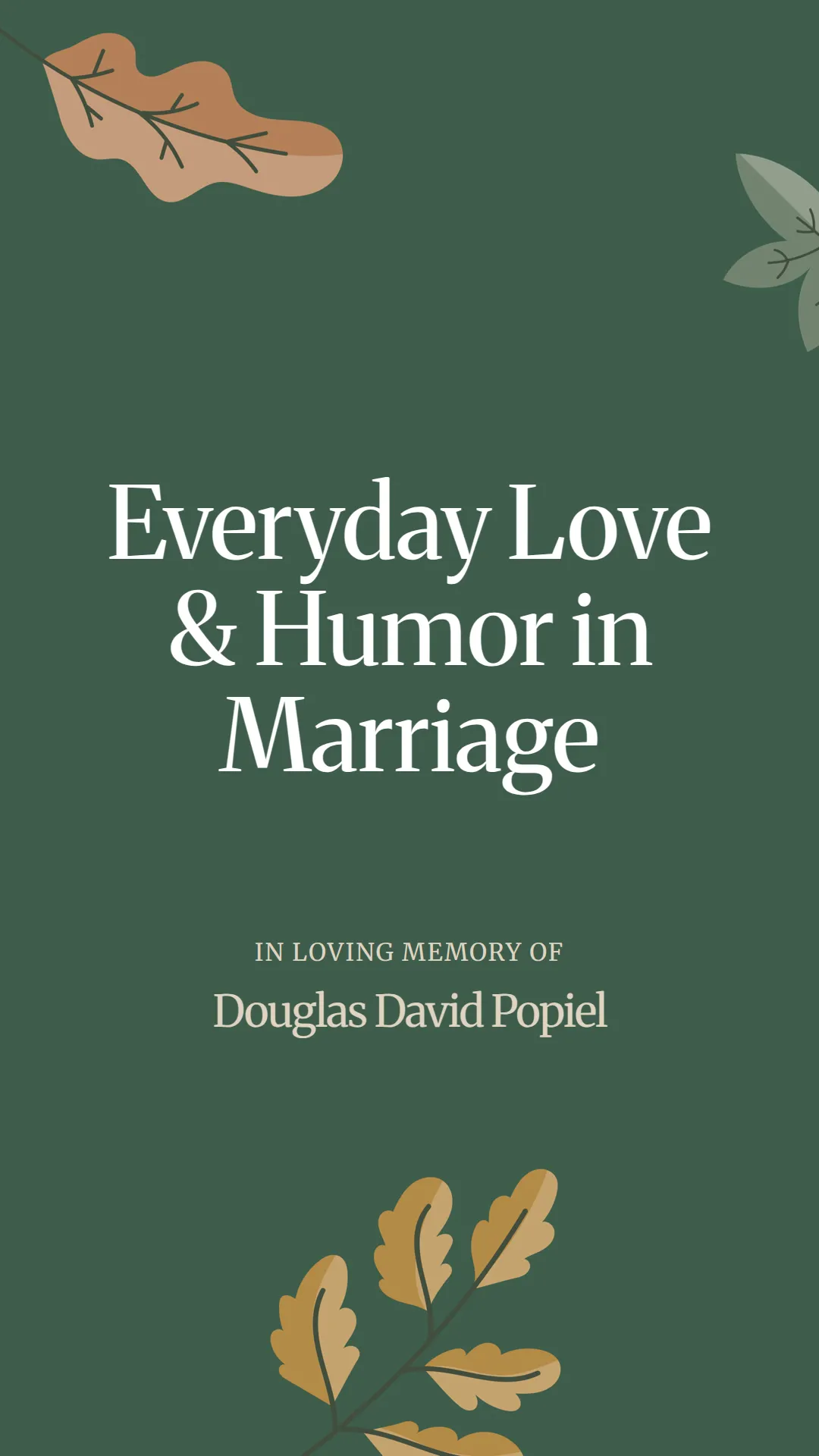 Everyday Love and Humor in Marriage
