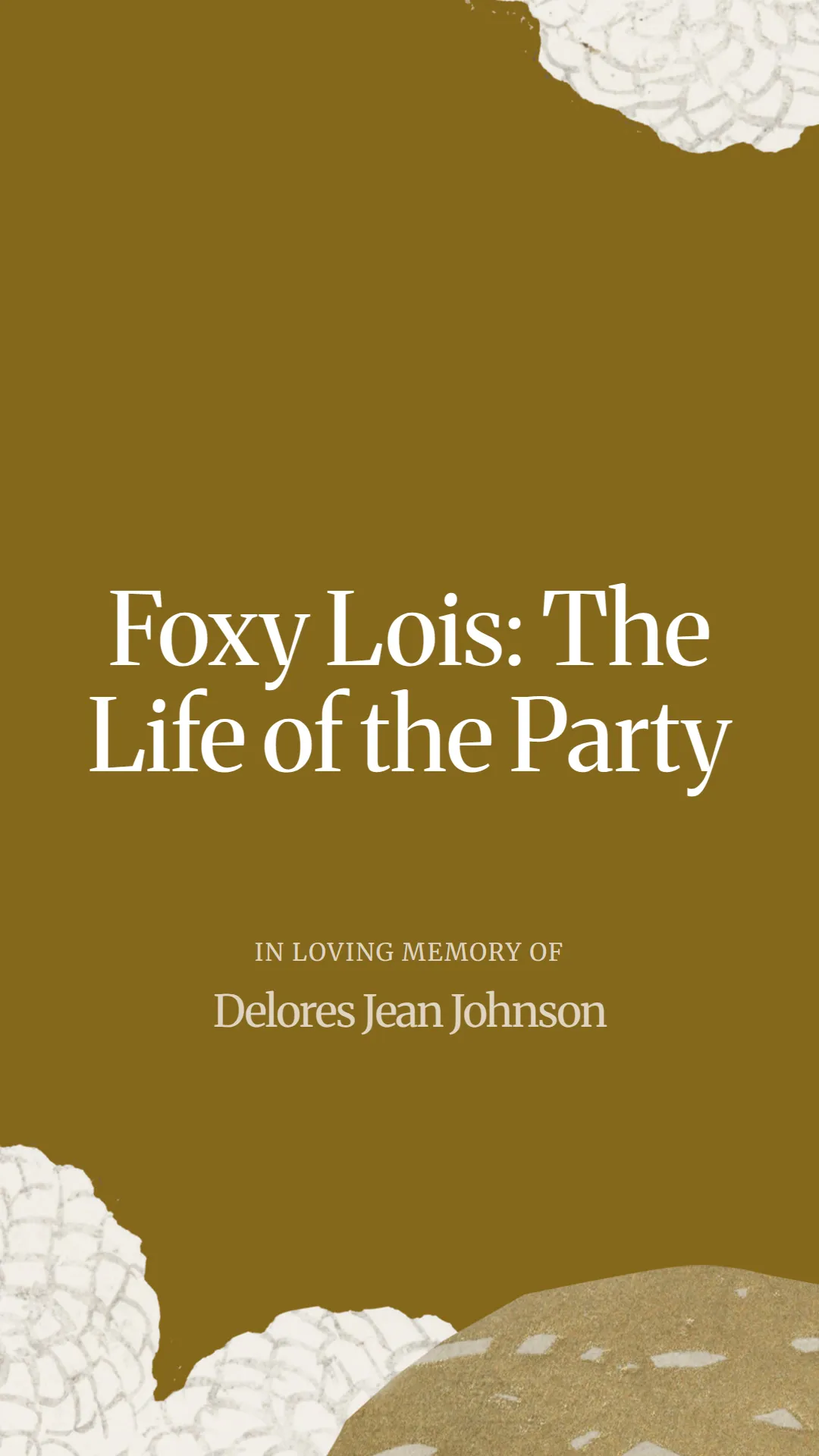 Foxy Lois: The Life of the Party