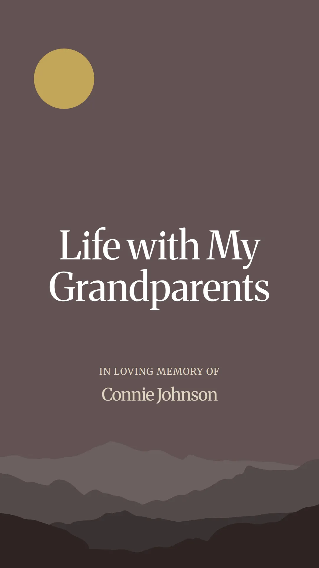 Life with My Grandparents