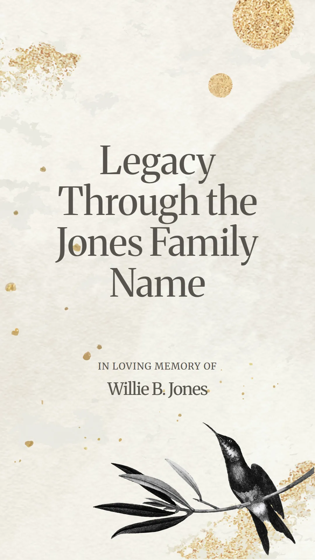 Legacy Through the Jones Family Name