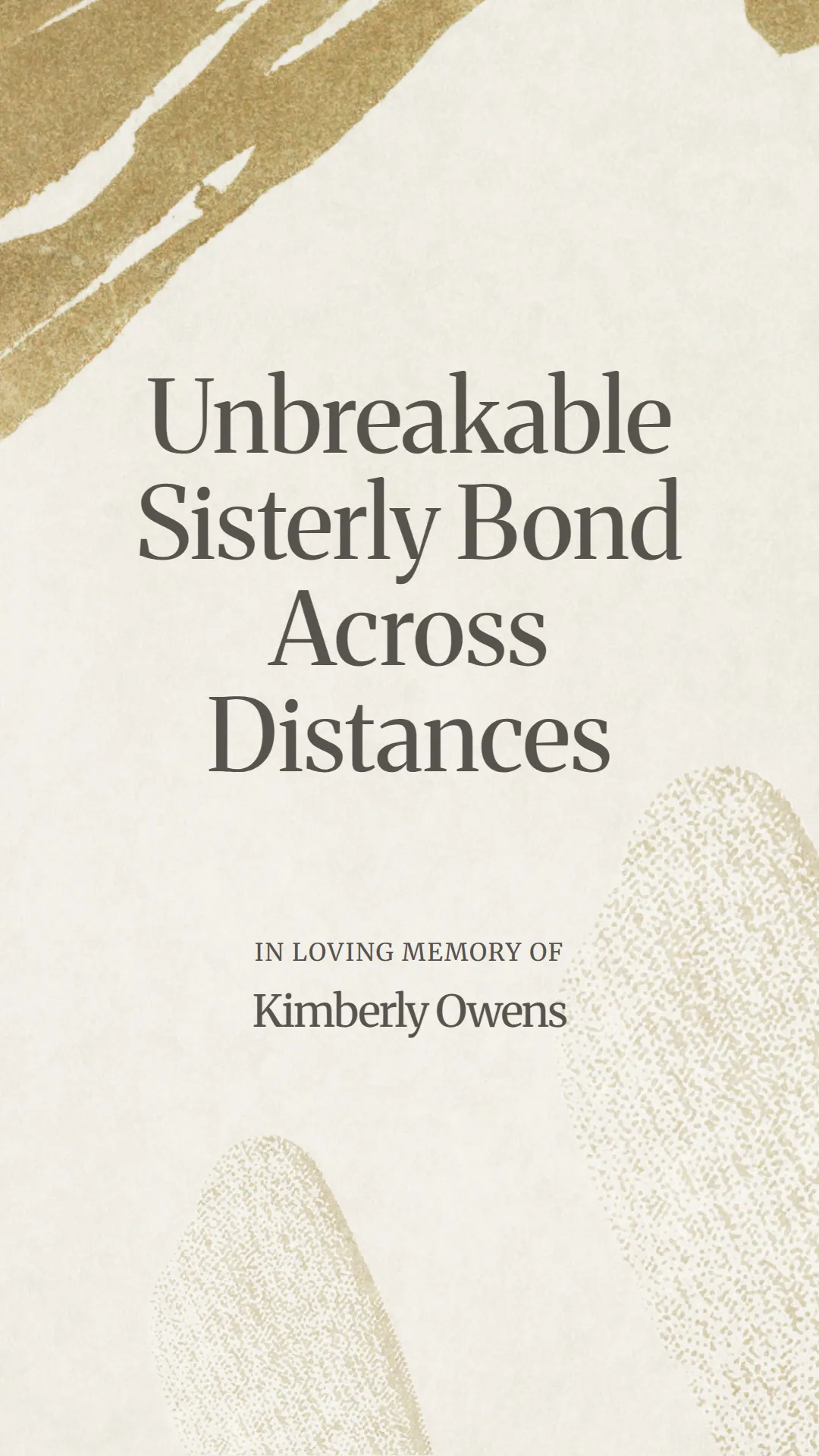 Unbreakable Sisterly Bond Across Distances