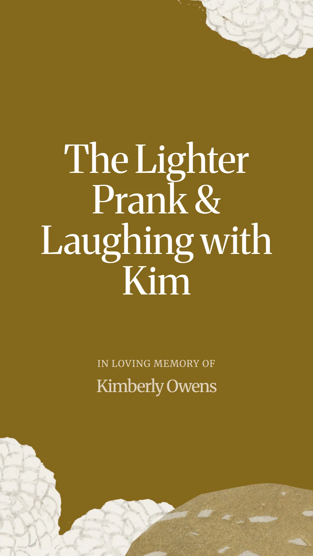 The Lighter Prank and Laughing with Kim