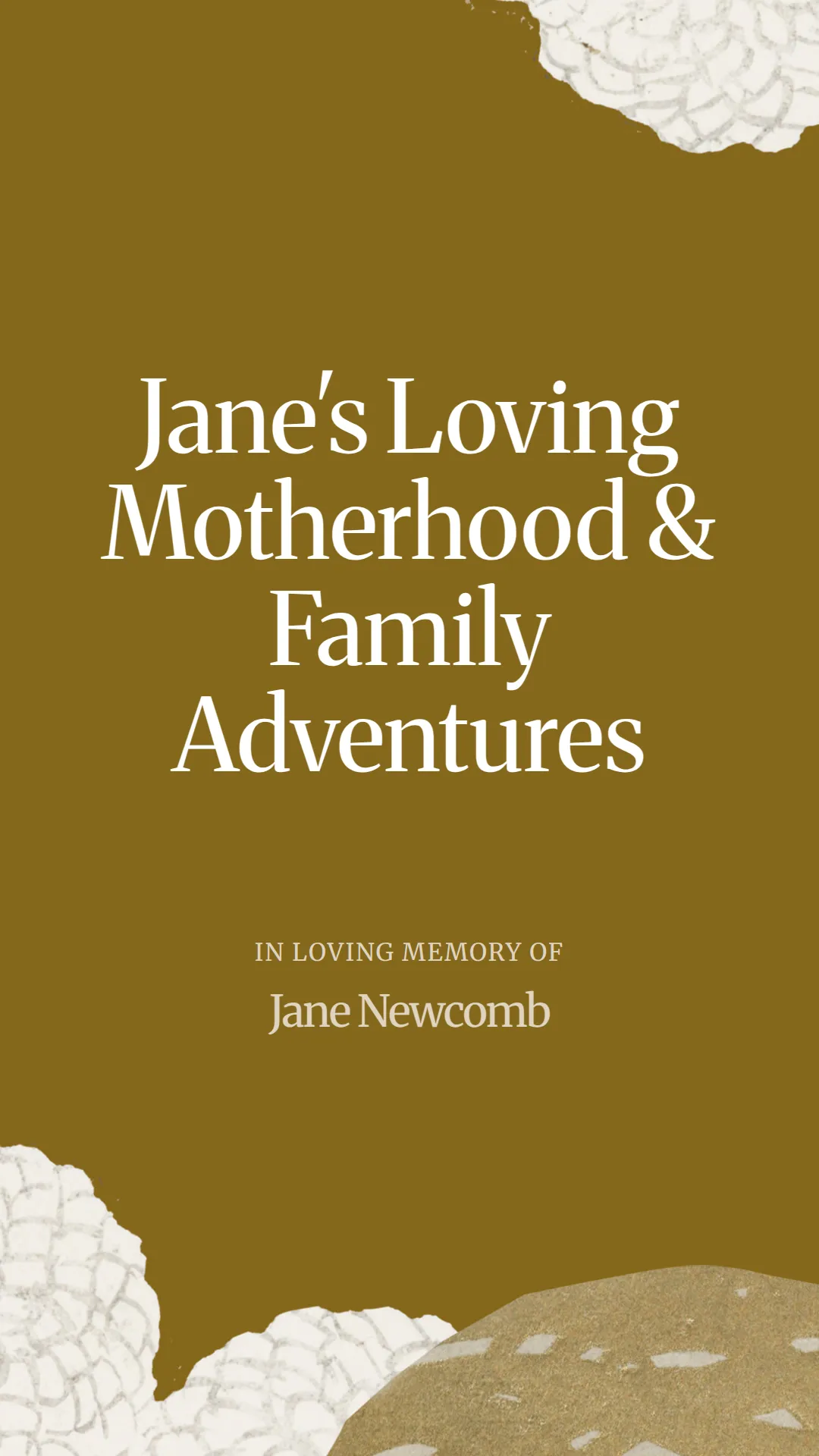 Jane's Loving Motherhood and Family Adventures