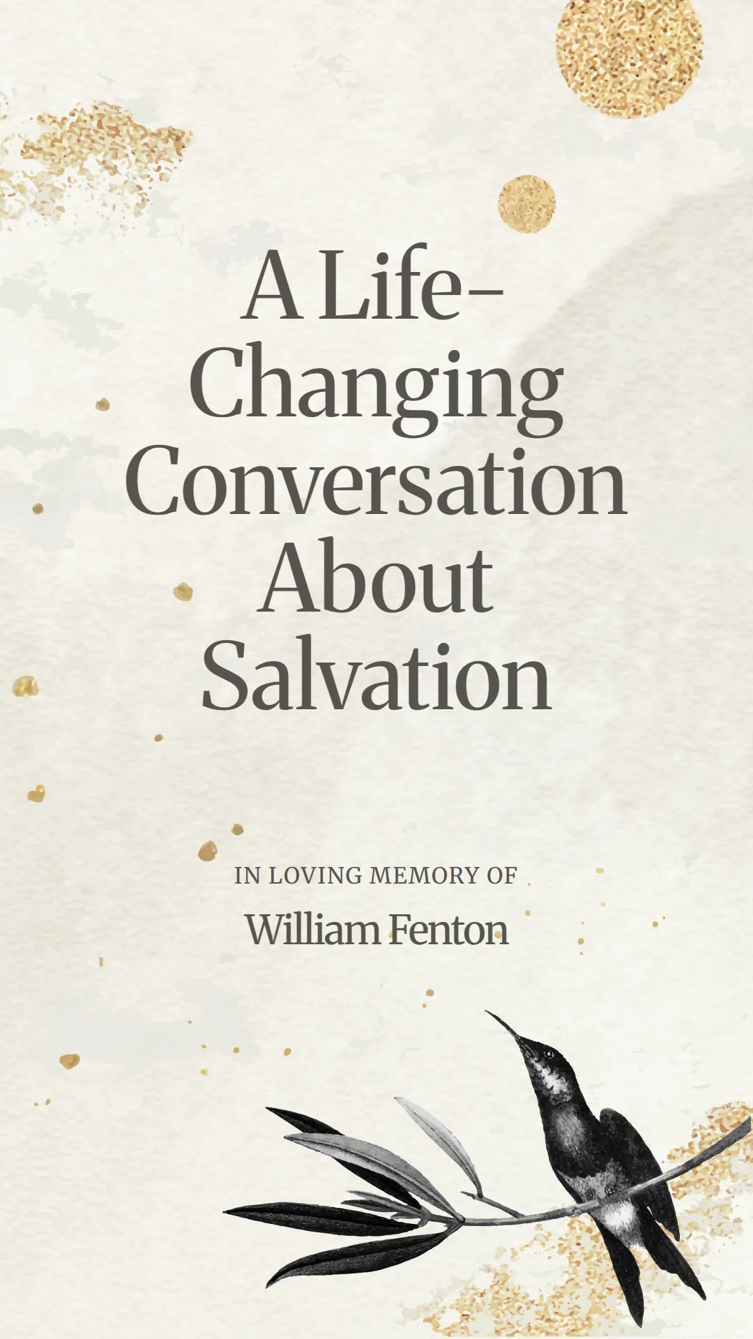 A Life-Changing Conversation About Salvation
