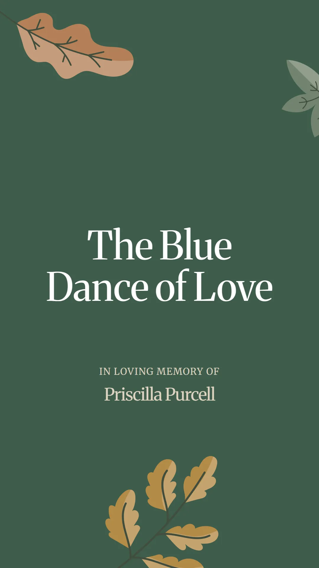 The Blue Dance of Love