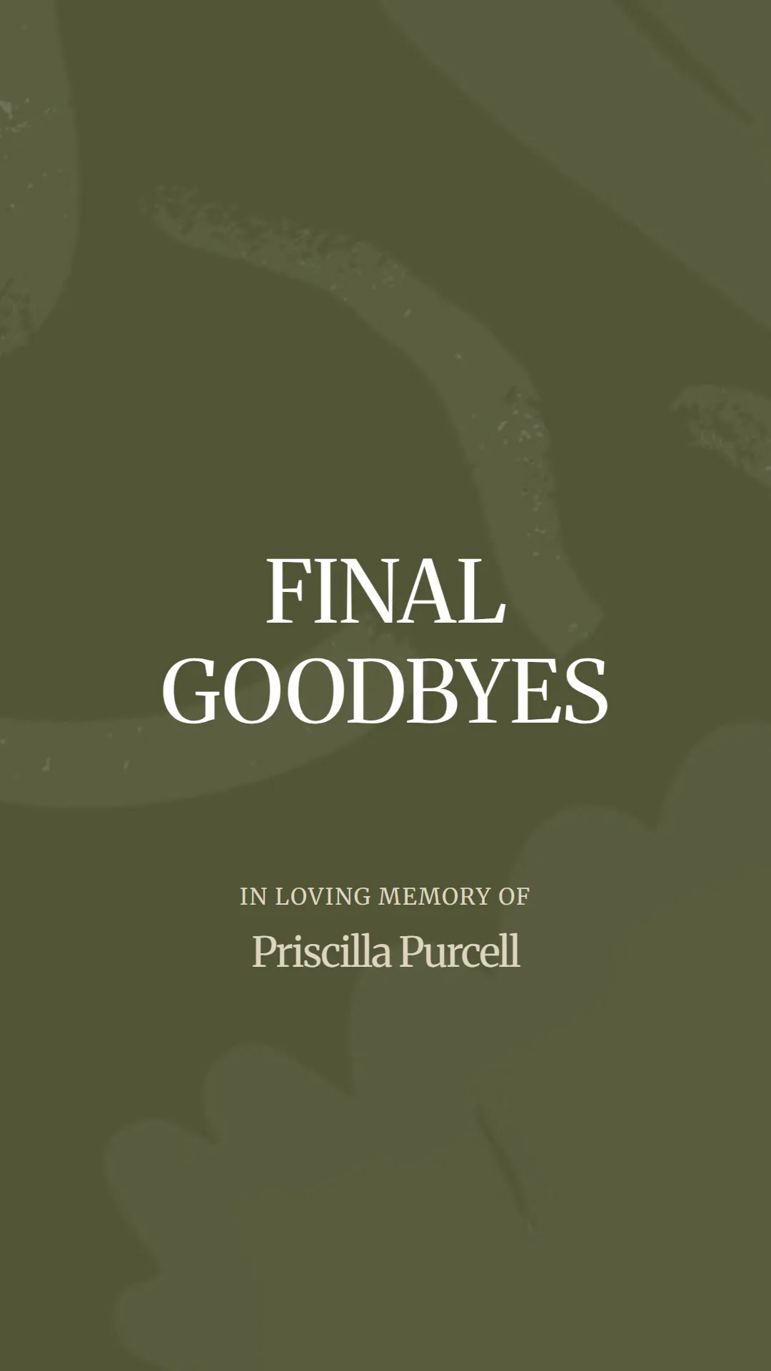 A Heartfelt Farewell to Priscilla Purcell