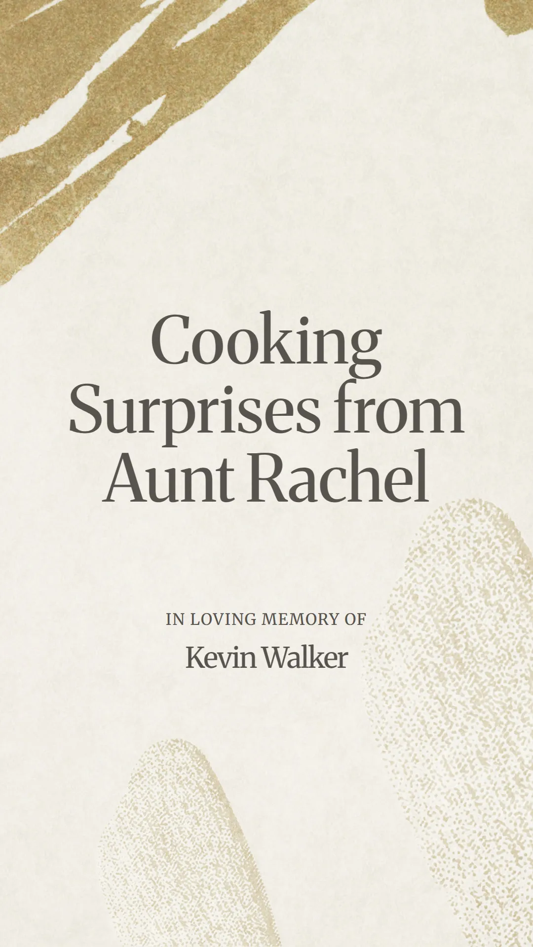 Cooking Surprises from Aunt Rachel
