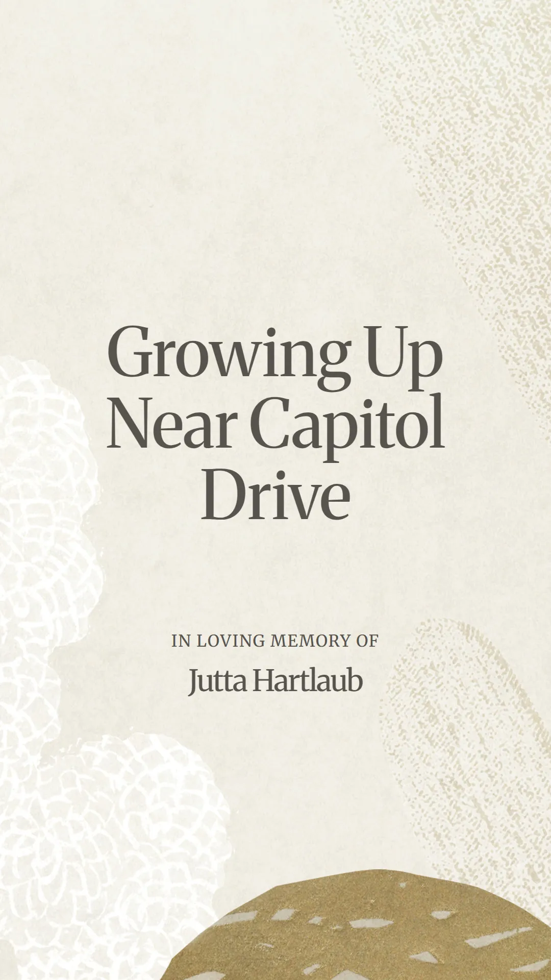 Growing Up Near Capitol Drive