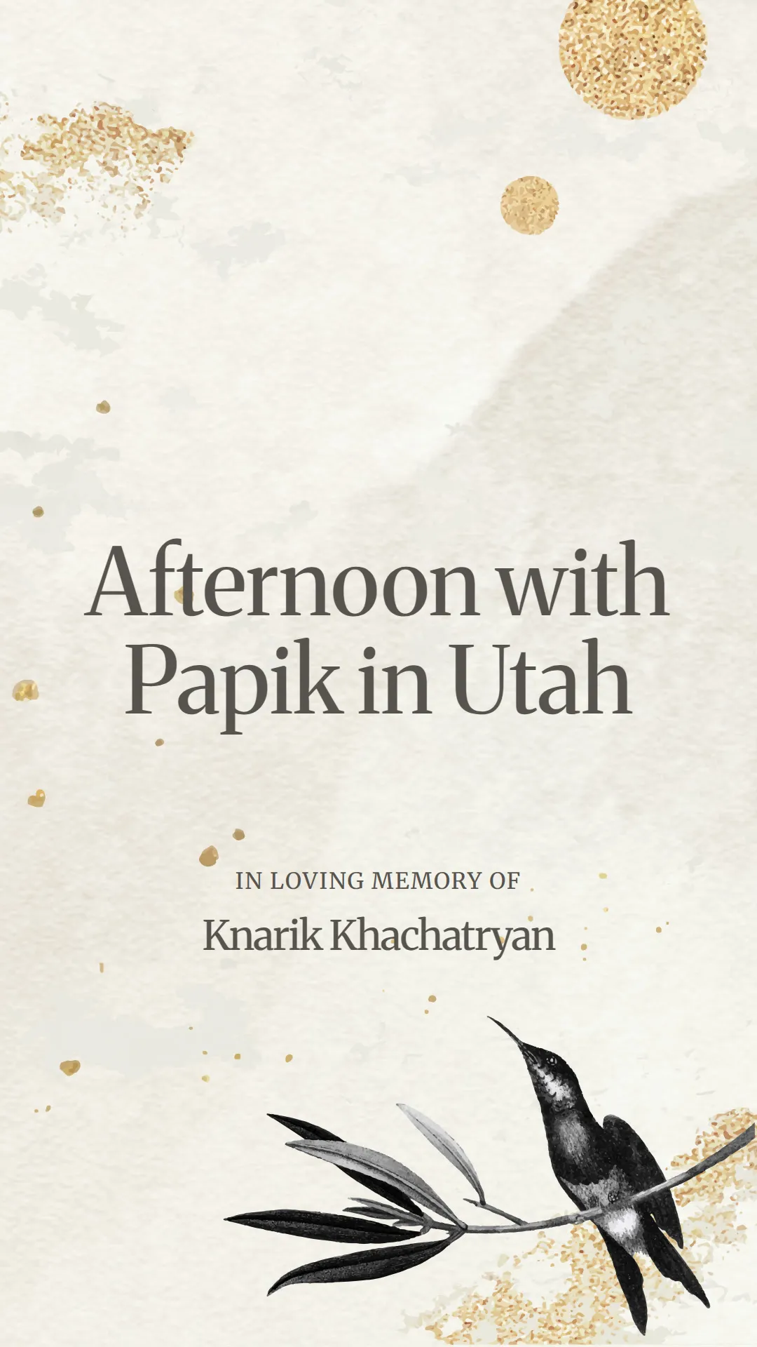 Afternoon with Papik in Utah
