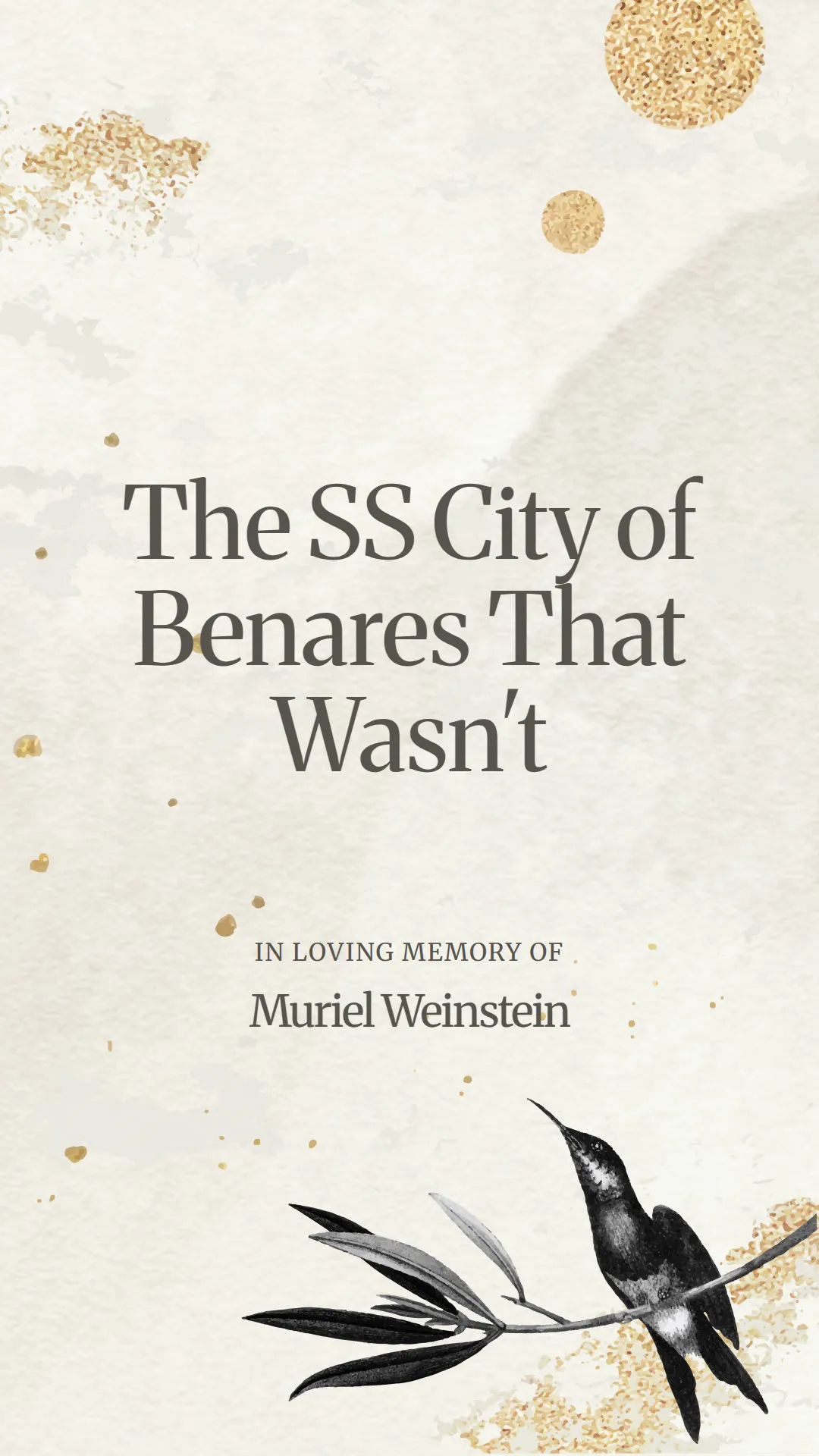 The SS City of Benares That Wasn't