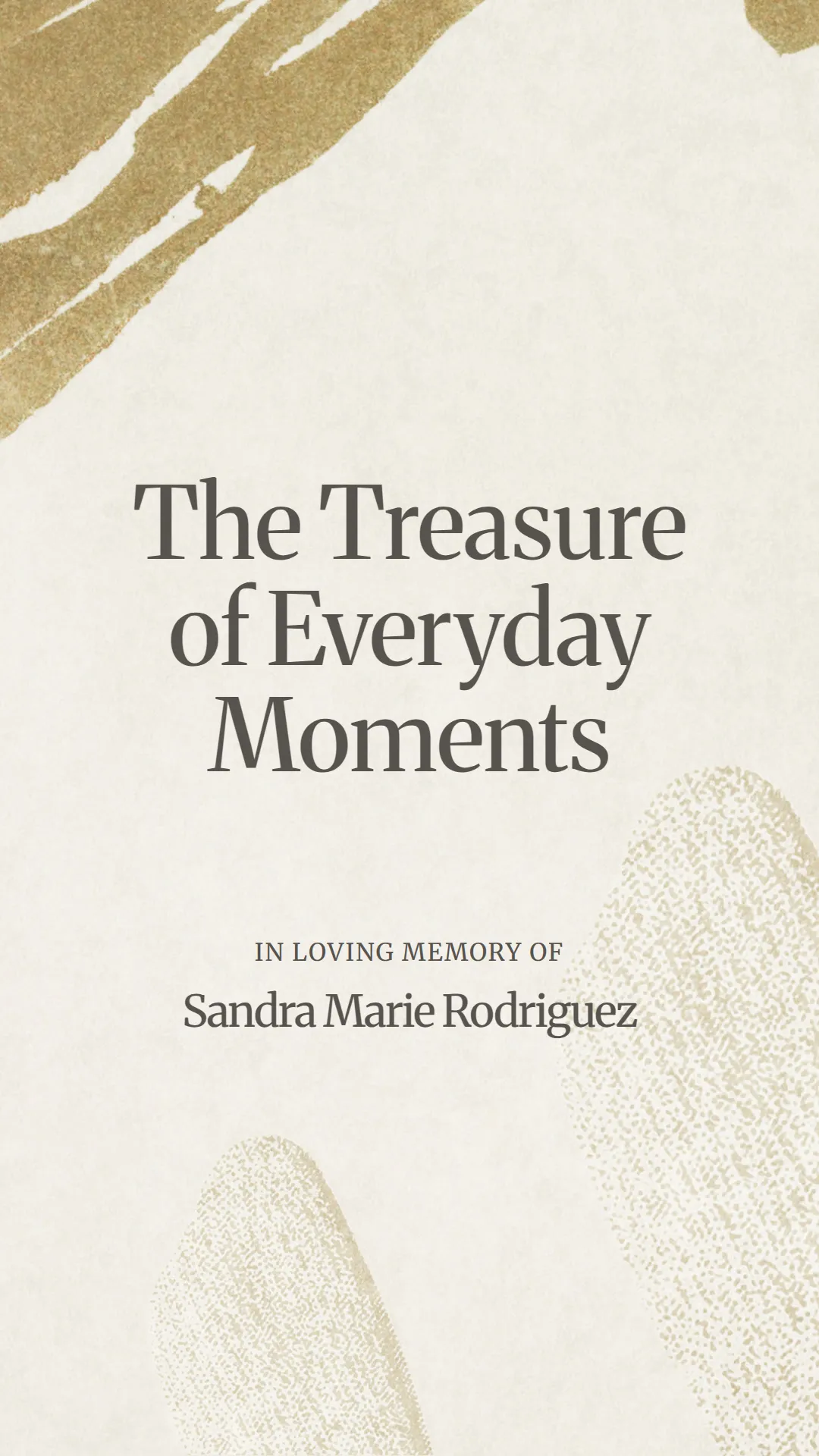 The Treasure of Everyday Moments
