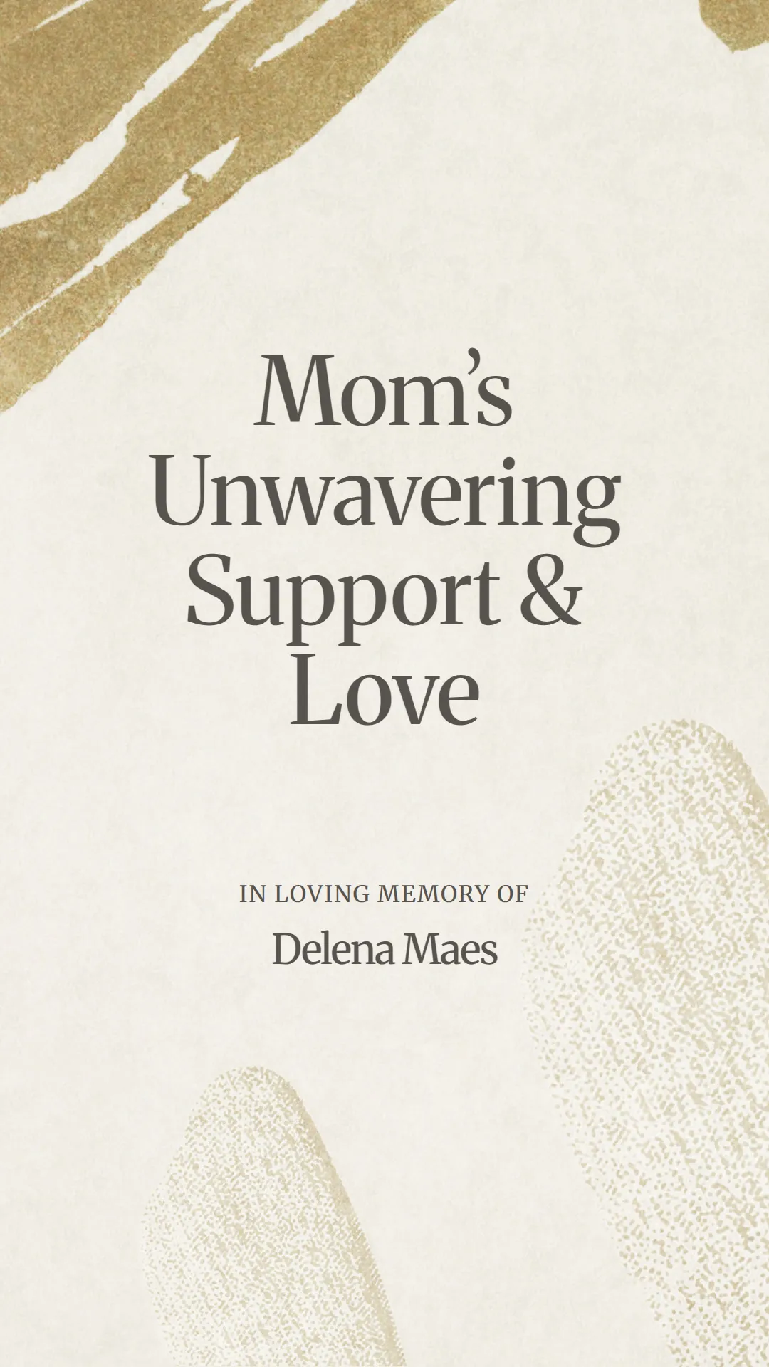 Mom’s Unwavering Support and Love