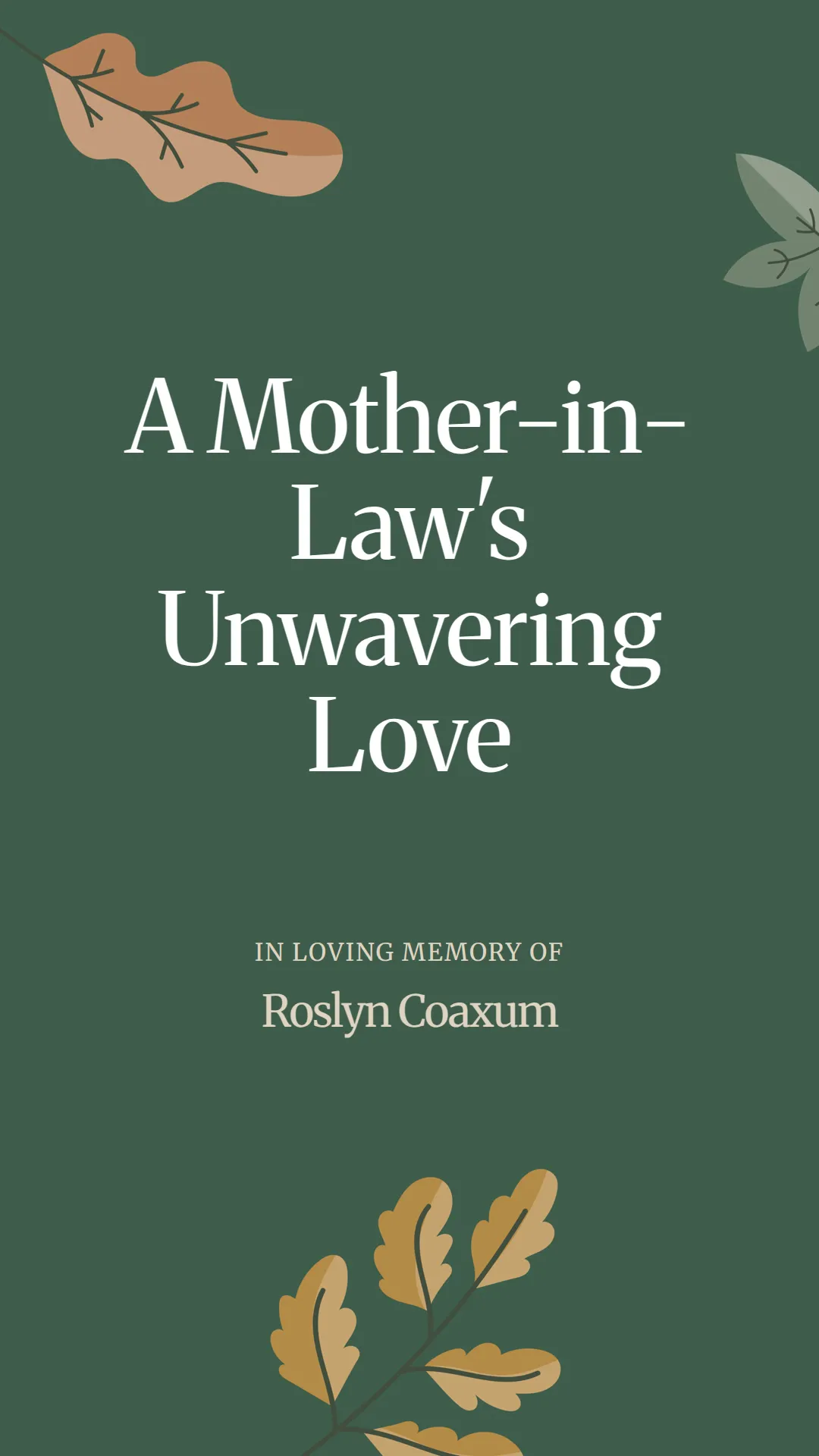 A Mother-in-Law's Unwavering Love