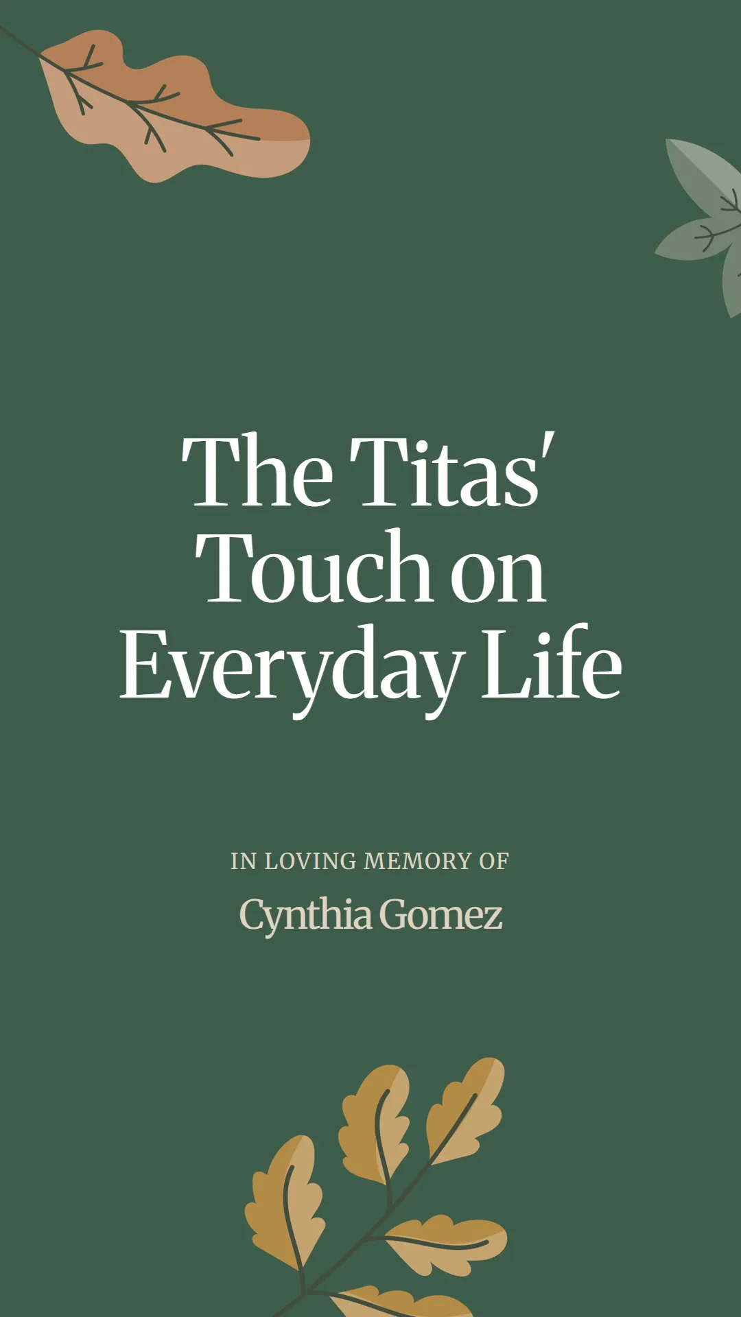 The Titas' Touch on Everyday Life