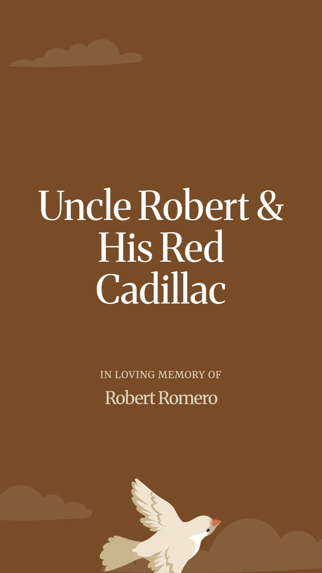 Uncle Robert and His Red Cadillac