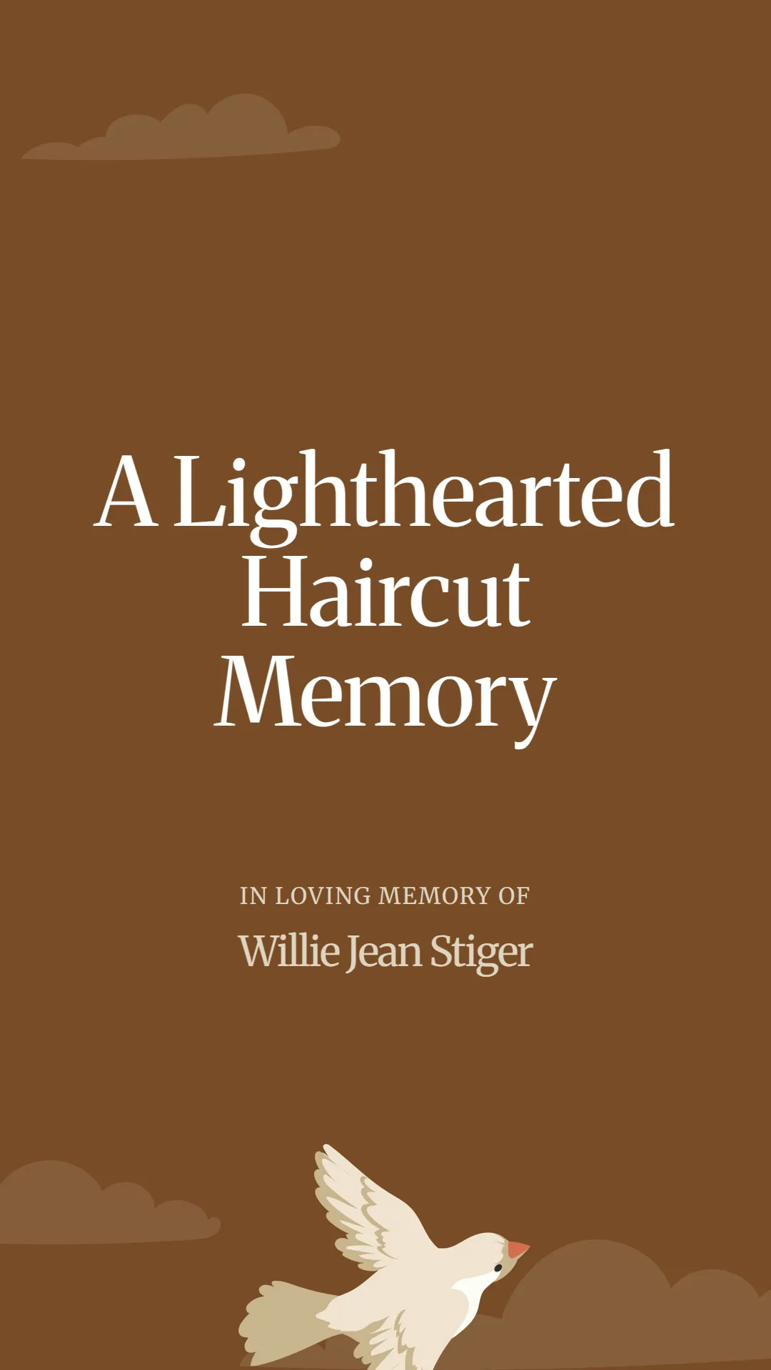 A Lighthearted Haircut Memory