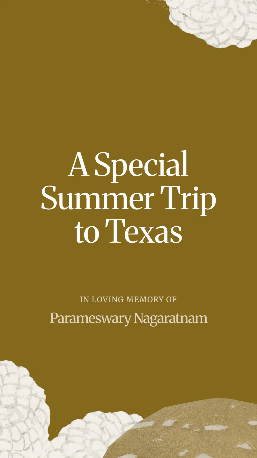 A Special Summer Trip to Texas