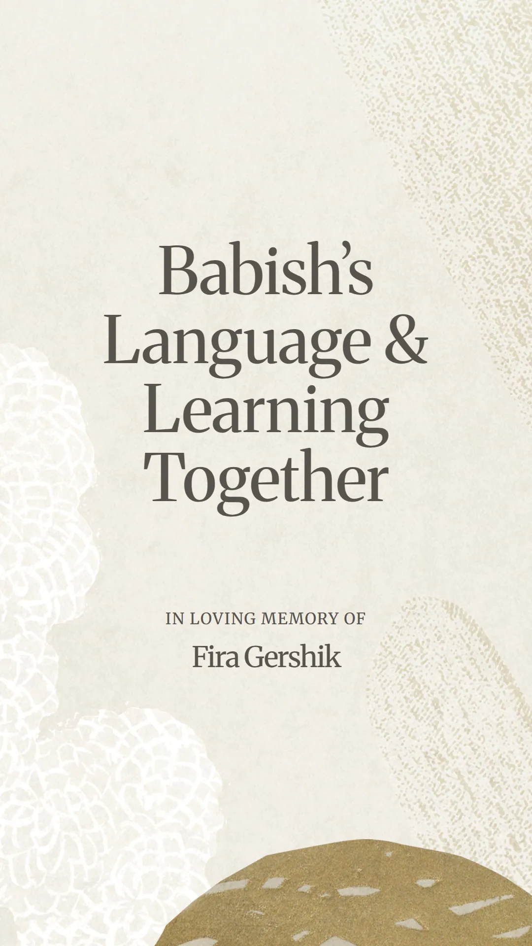 Babish’s Language and Learning Together