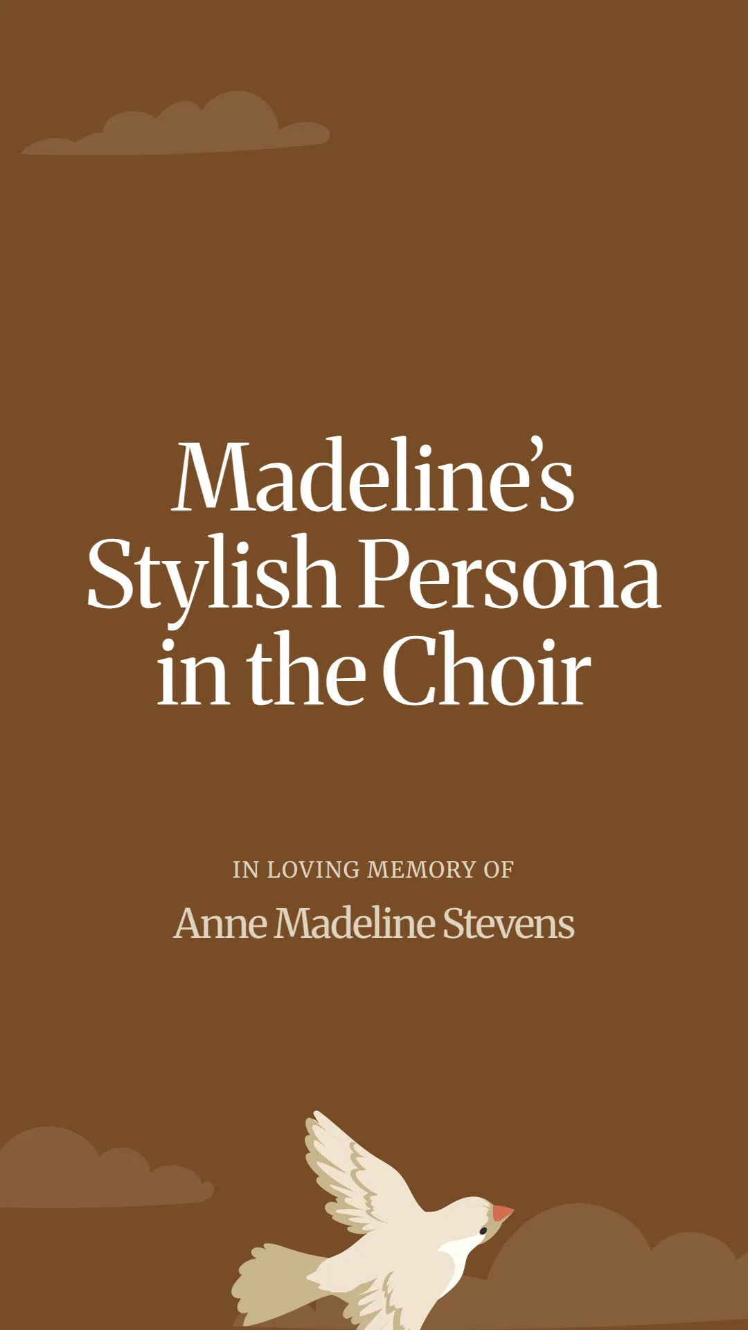 Madeline’s Stylish Persona in the Choir