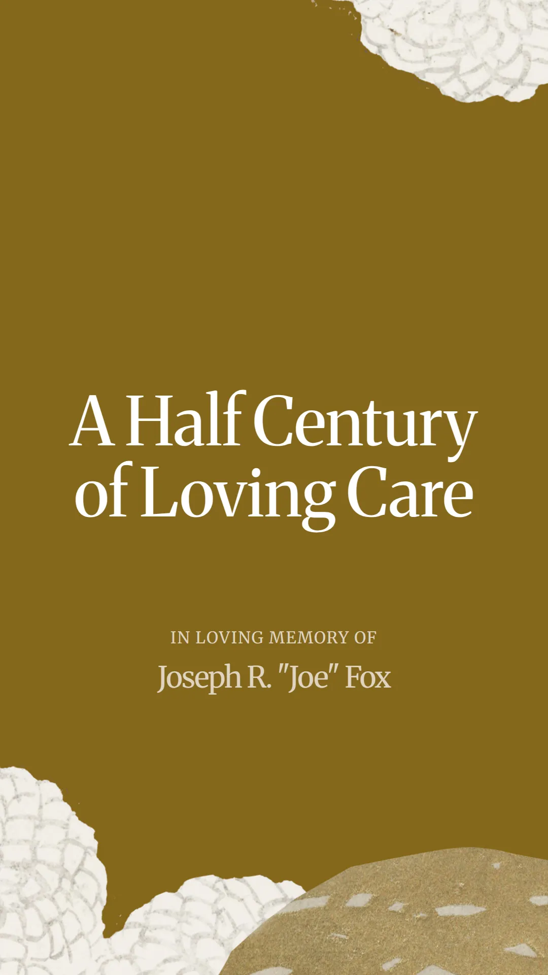 A Half Century of Loving Care
