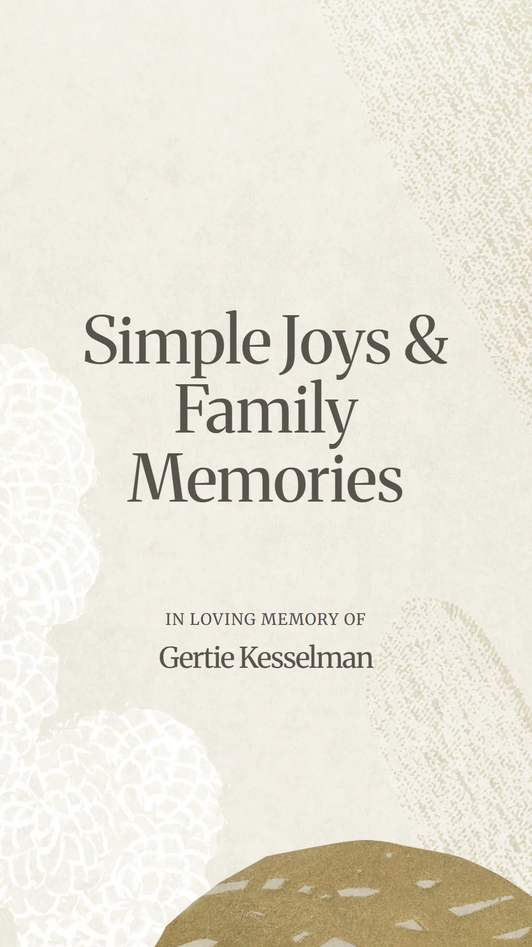 Simple Joys and Family Memories