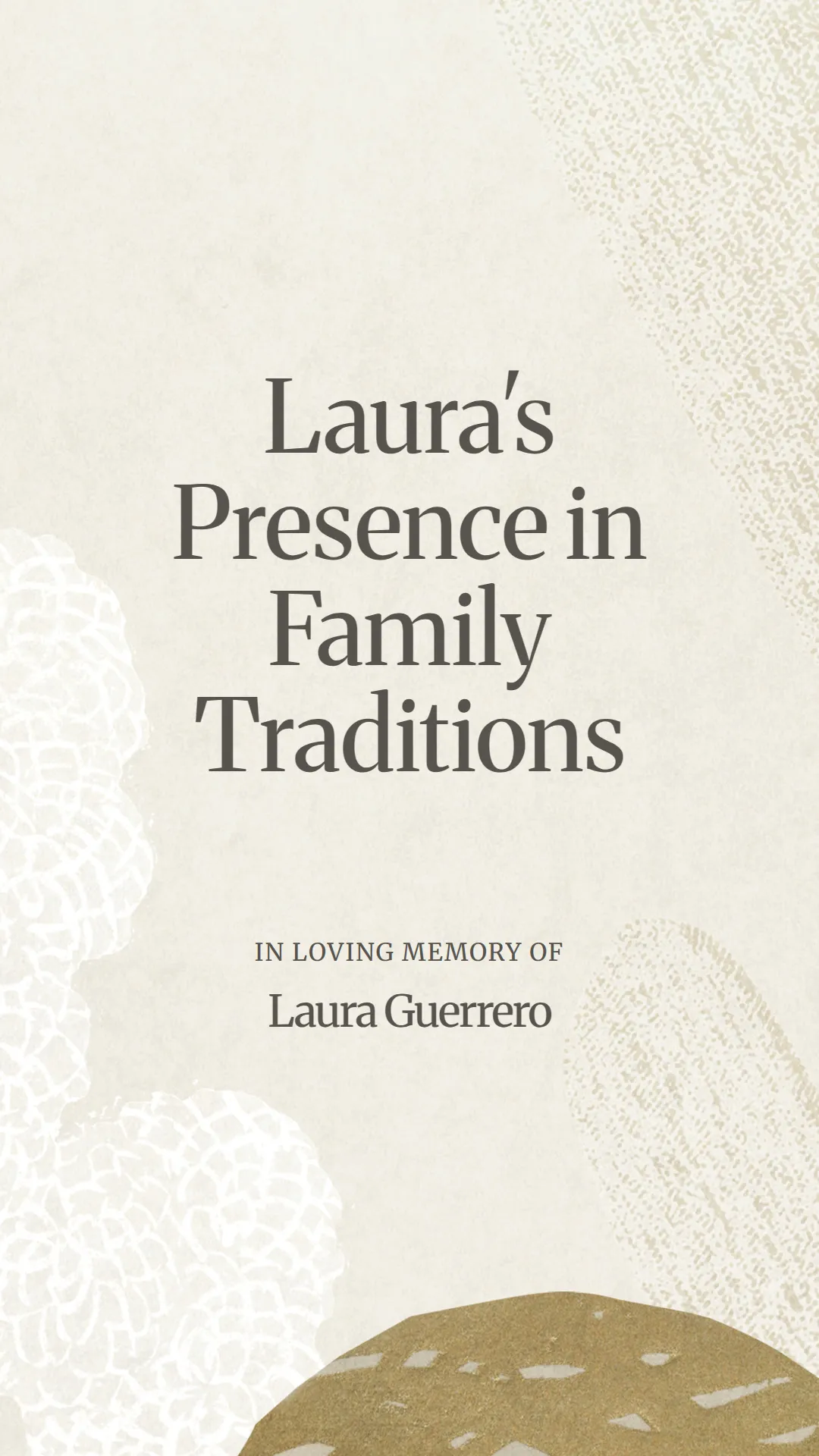 Laura's Presence in Family Traditions