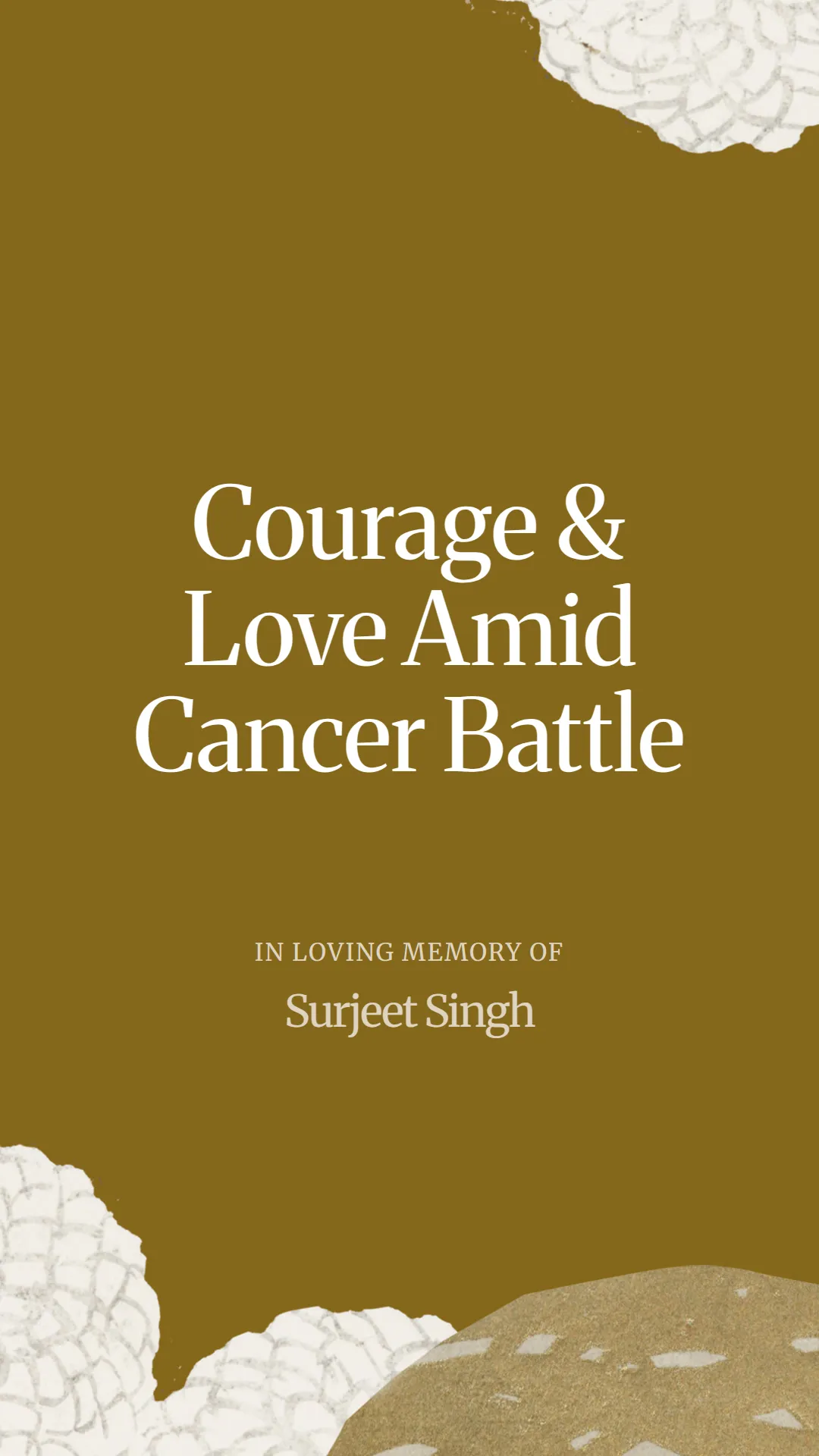 Courage and Love Amid Cancer Battle