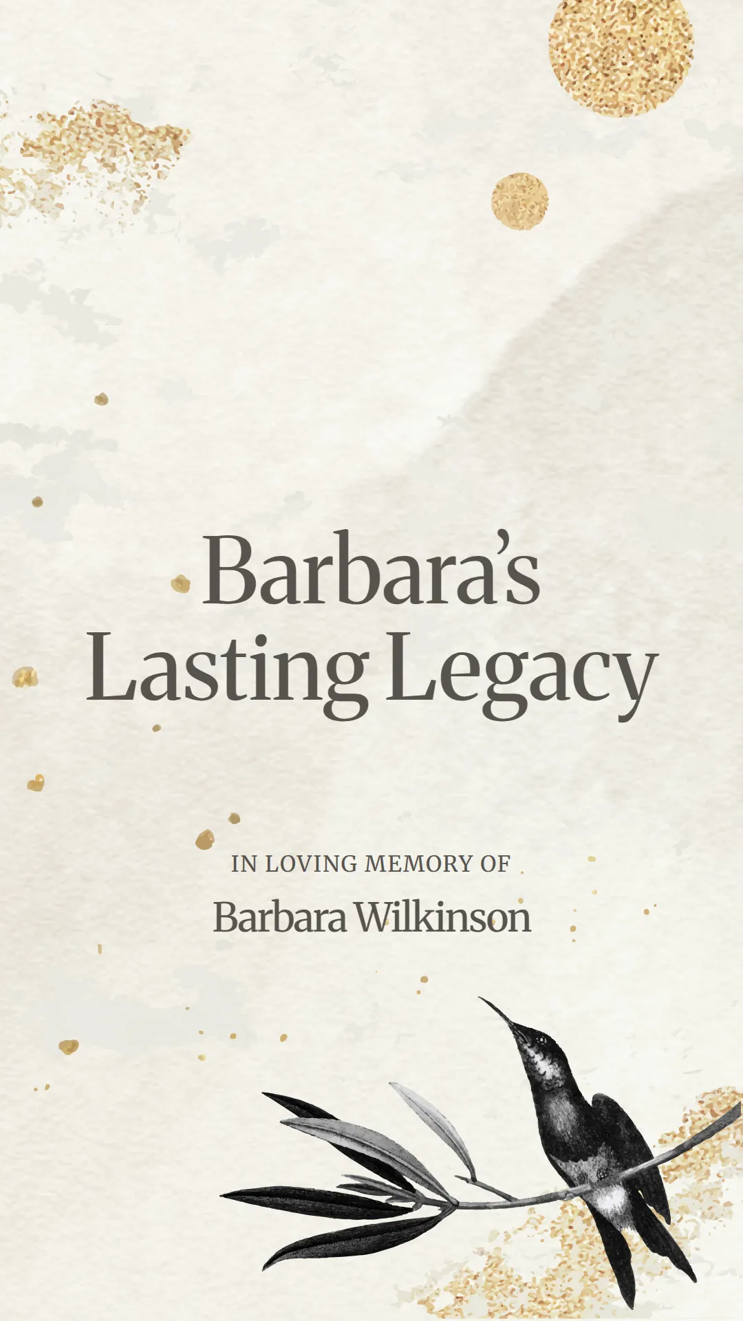 Barbara’s Lasting Legacy